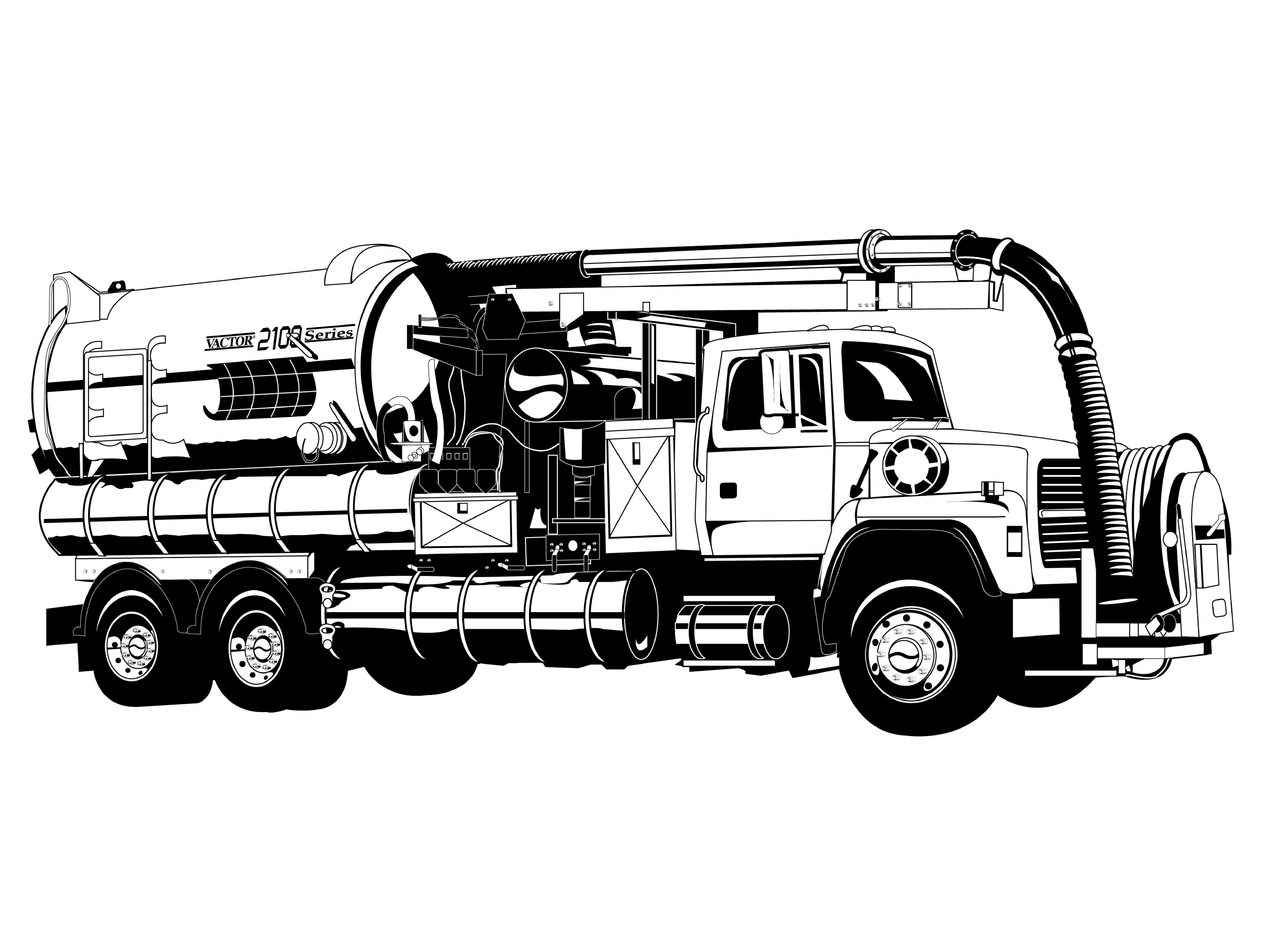 Digital Illustration of Machine