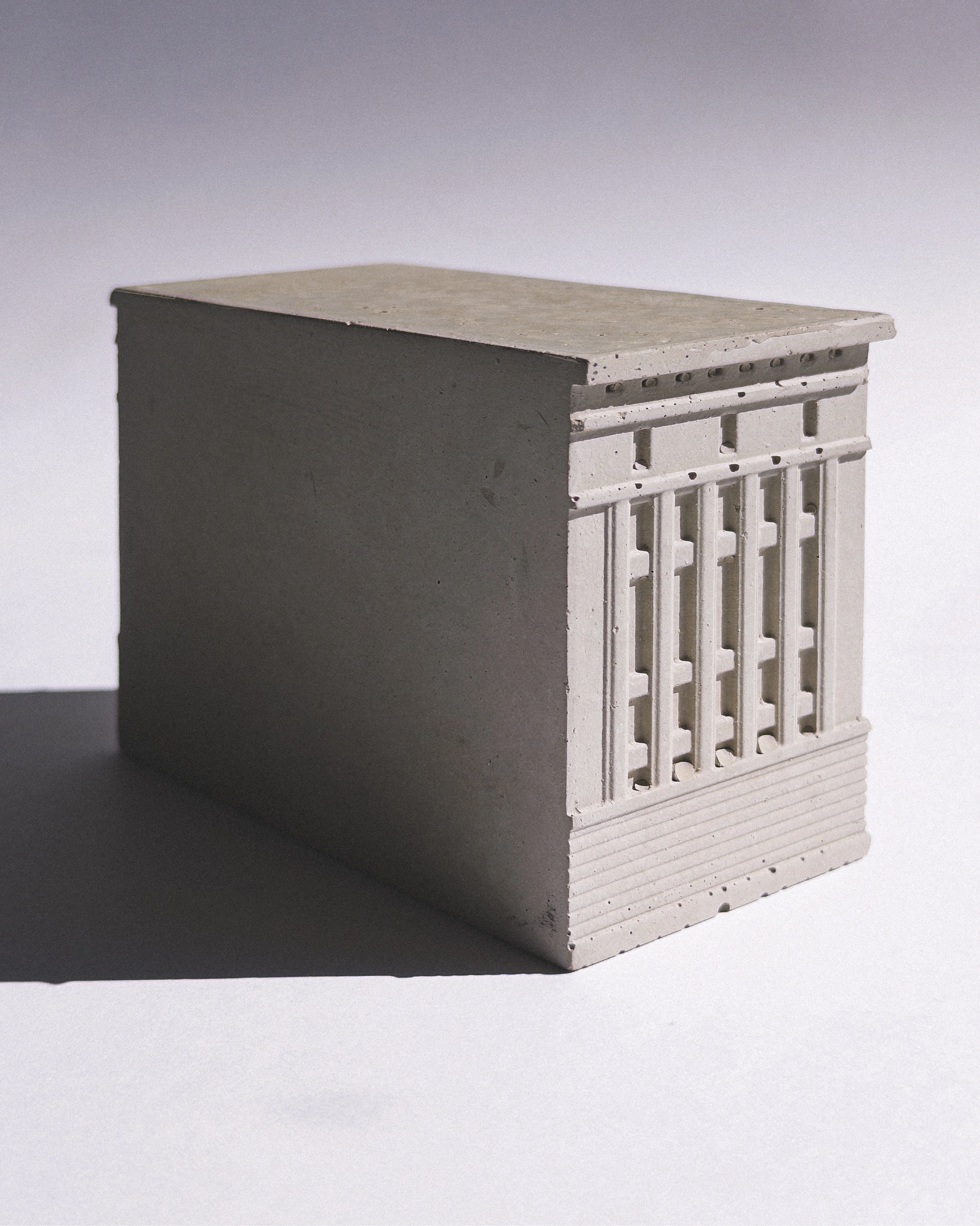 Berghain building model — Back