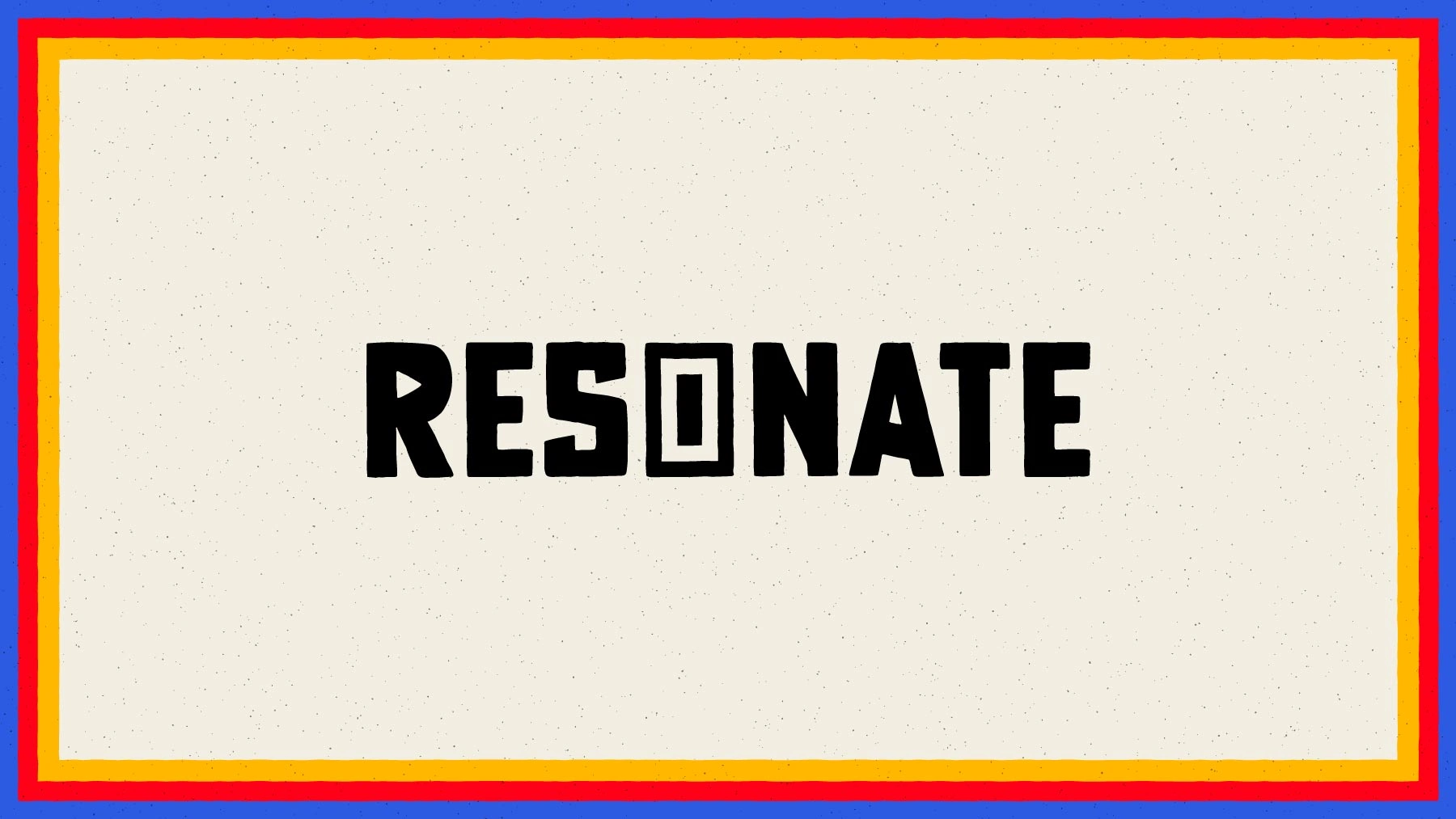 Concept 1: Logo & brand color framing.