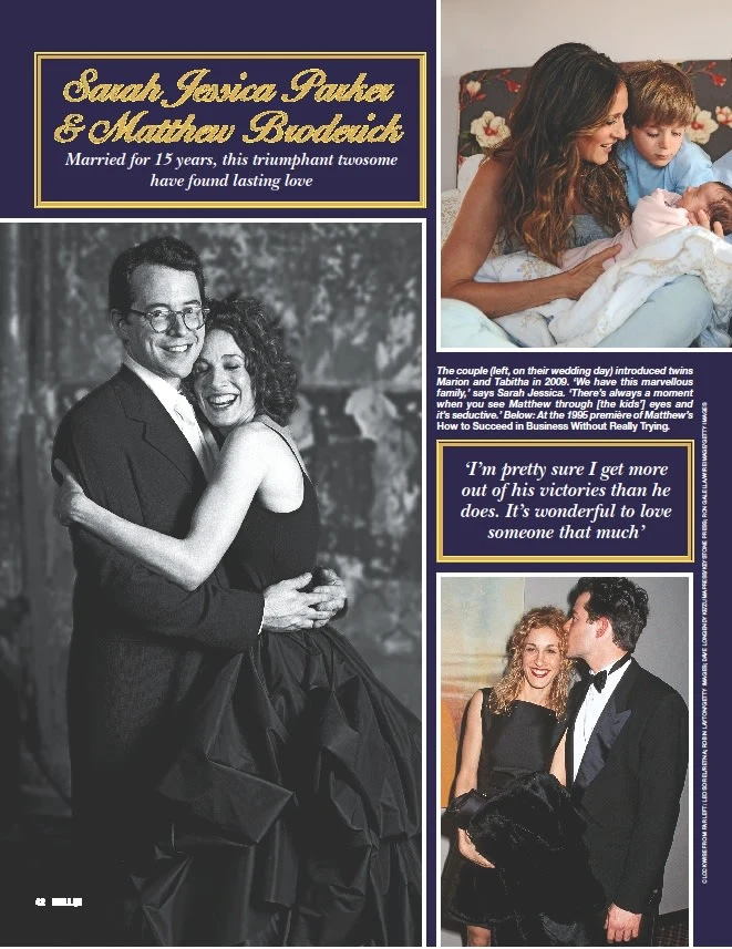 Sarah Jessica Parker + Matthew Broderick