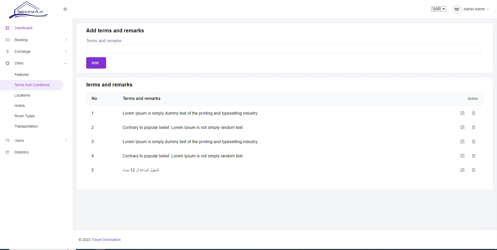 Terms and Conditions