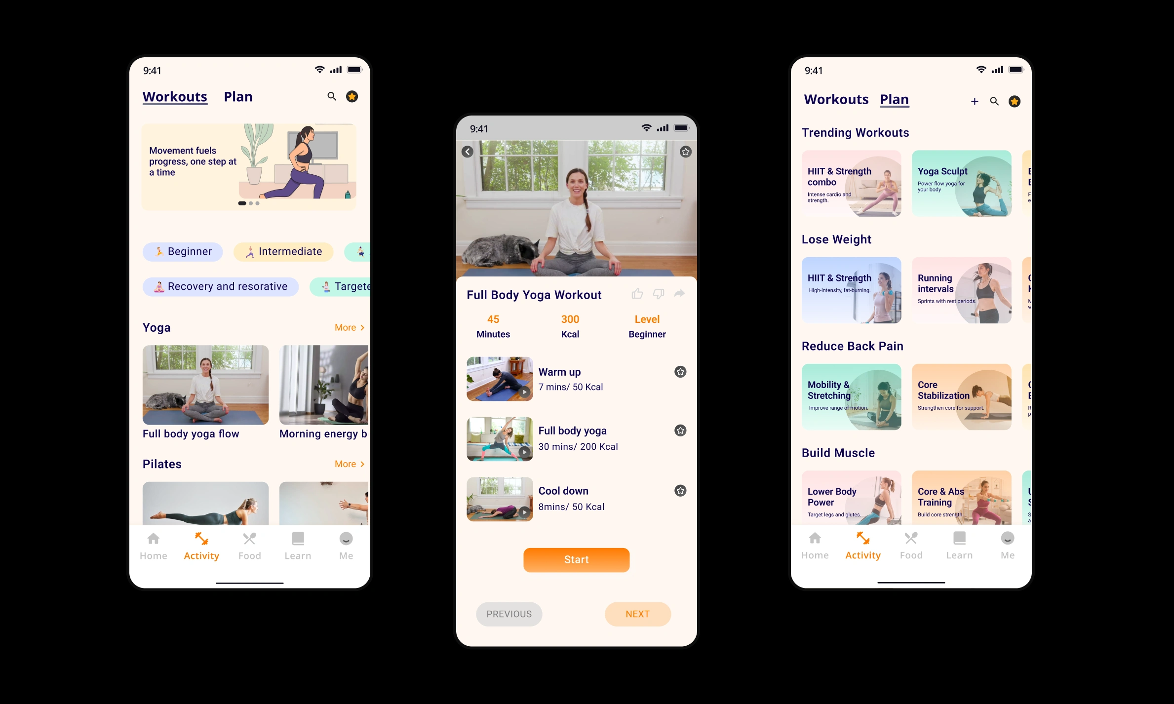Activity Screen