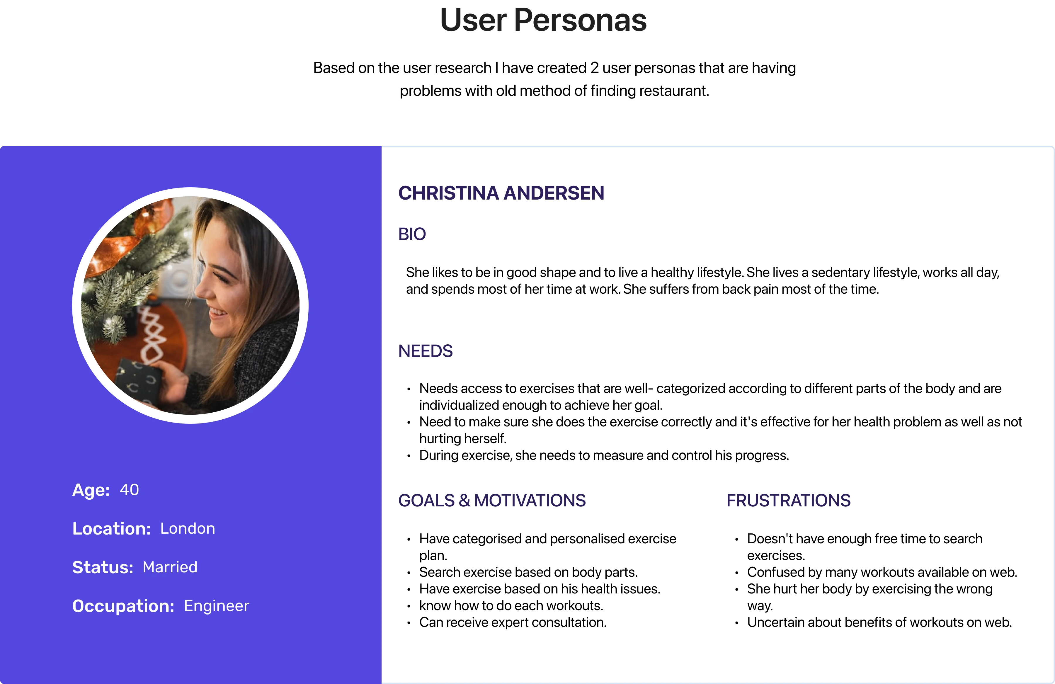 Fitness APP UI/UX Design