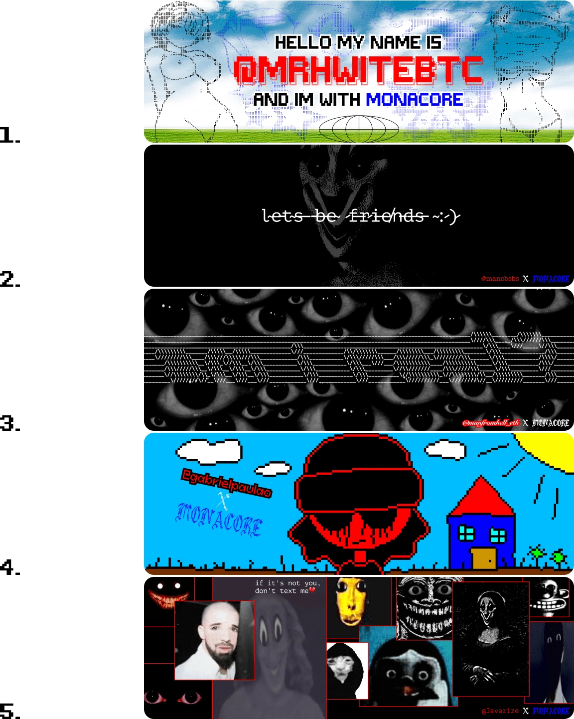 m0nacore (именные баннеры для участников)