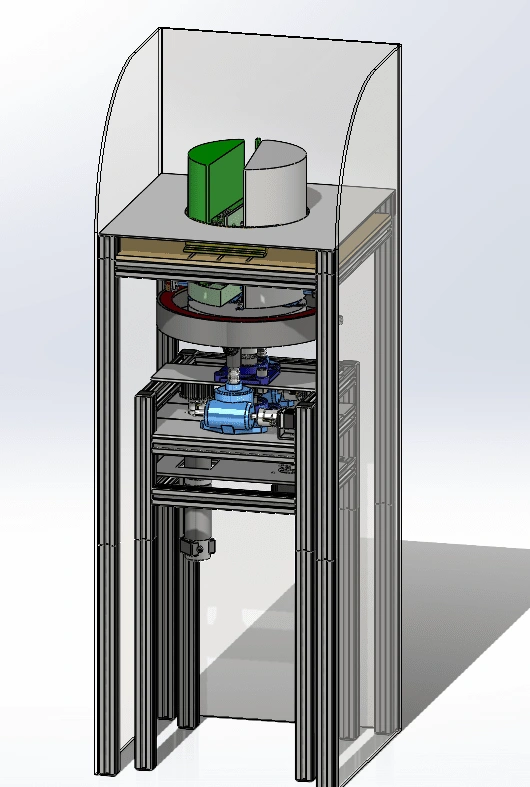 Semi-Automatic Cable Coiling Machine - Original Resolution Image