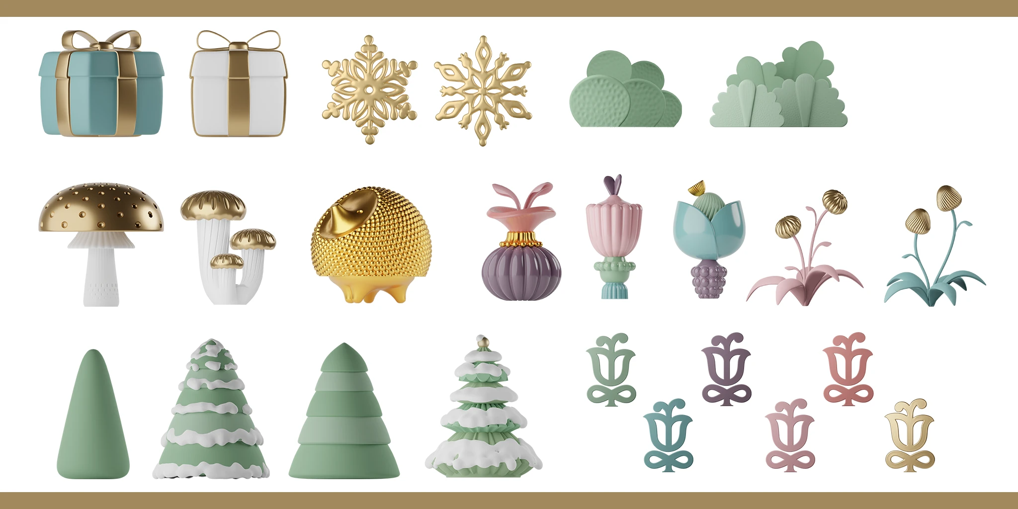 Icons used for the magazines (not including colour variations)