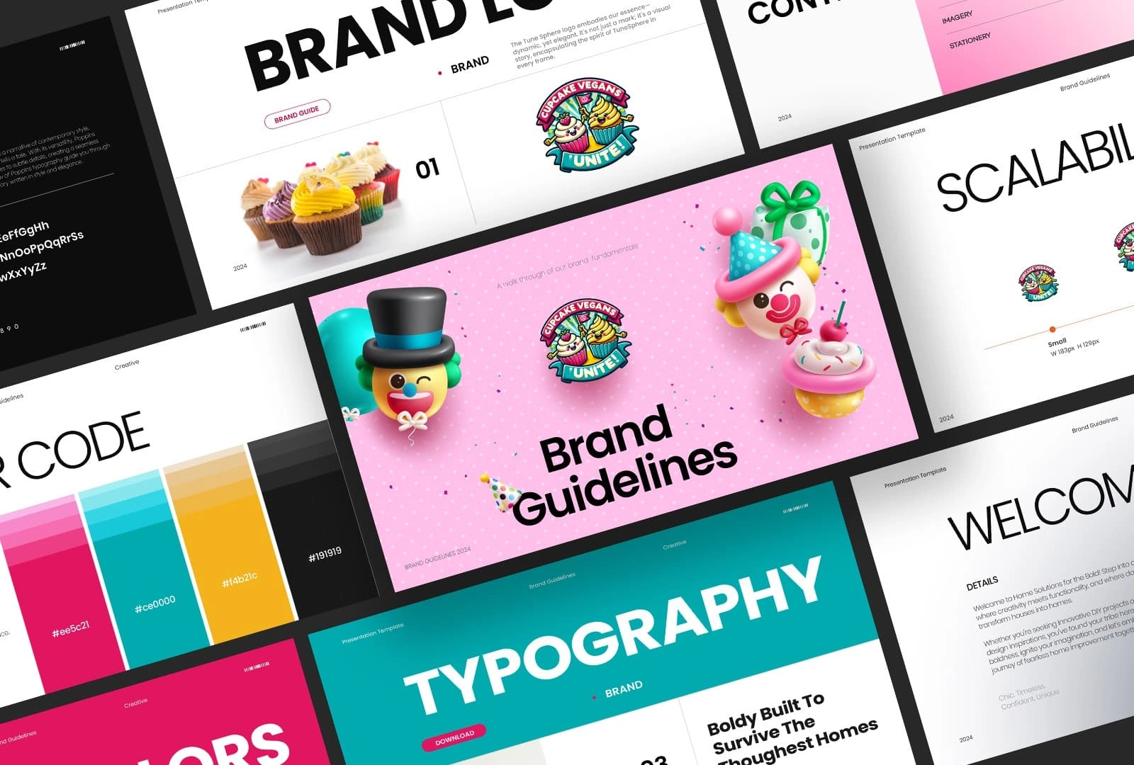 Cupcake Vegans Unite-Brand Guidelines