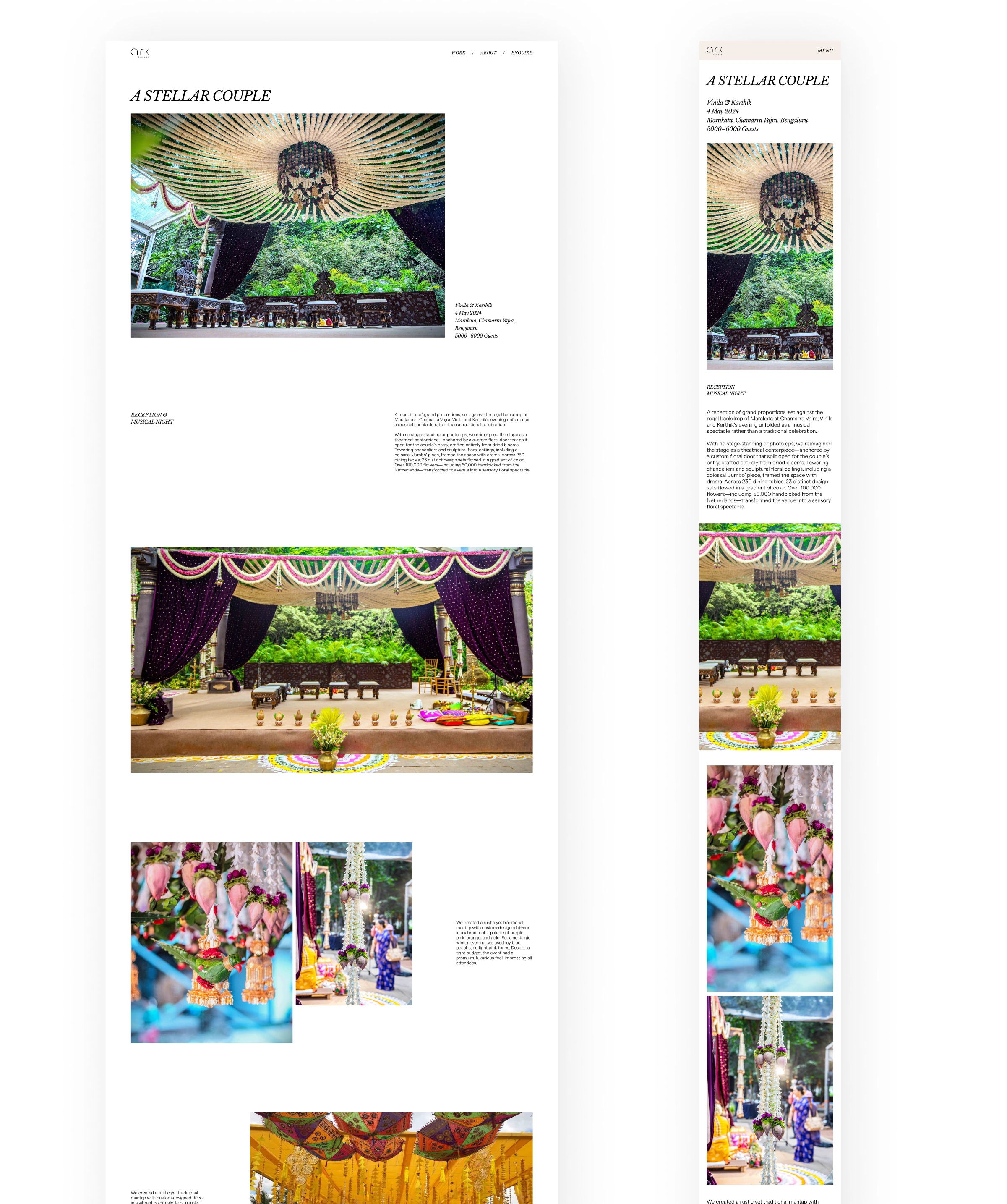 Event Description/Work Page