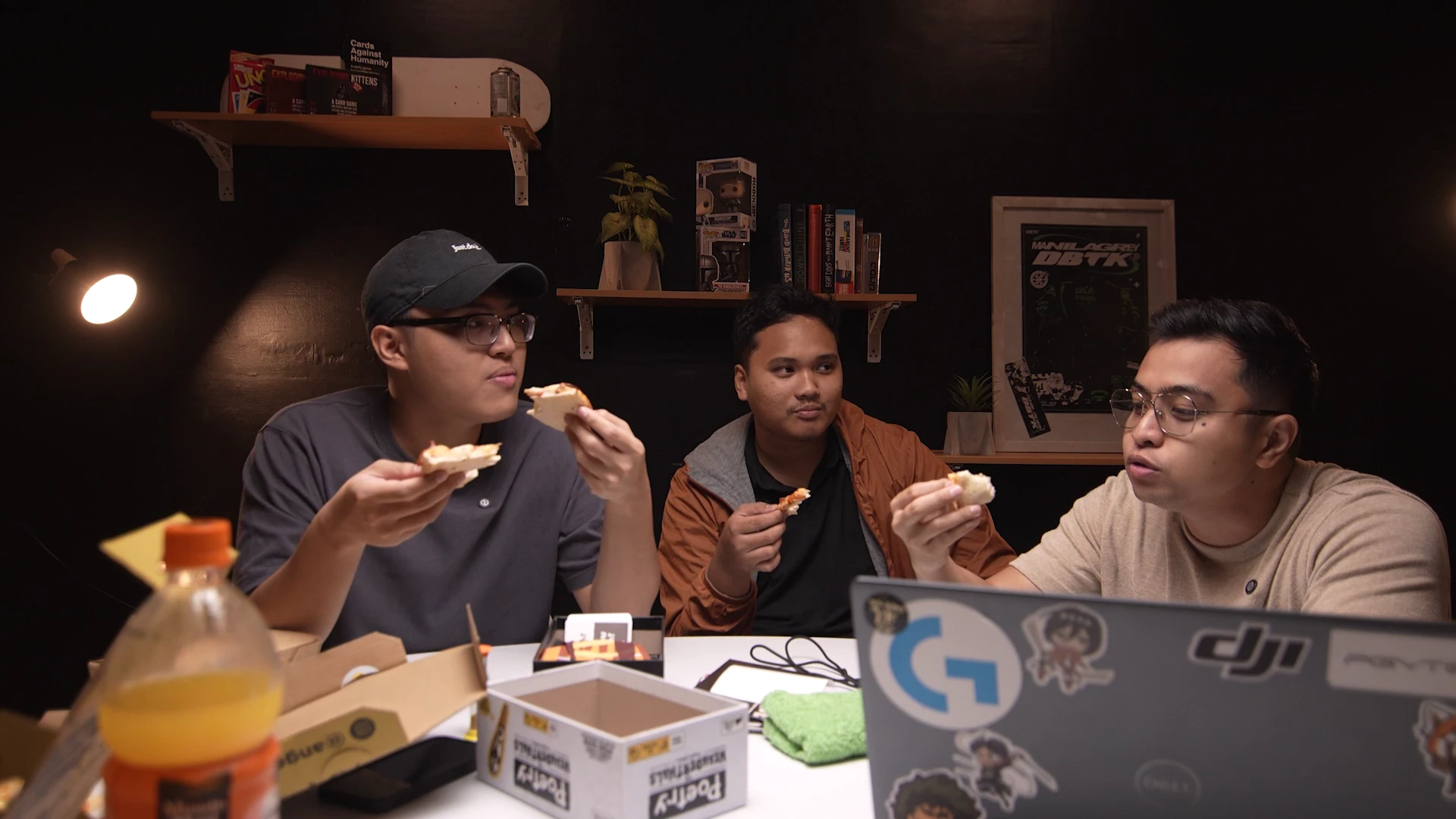 While we had more structure and strategy, we kept our podcast's personality ON and OFF the camera :)