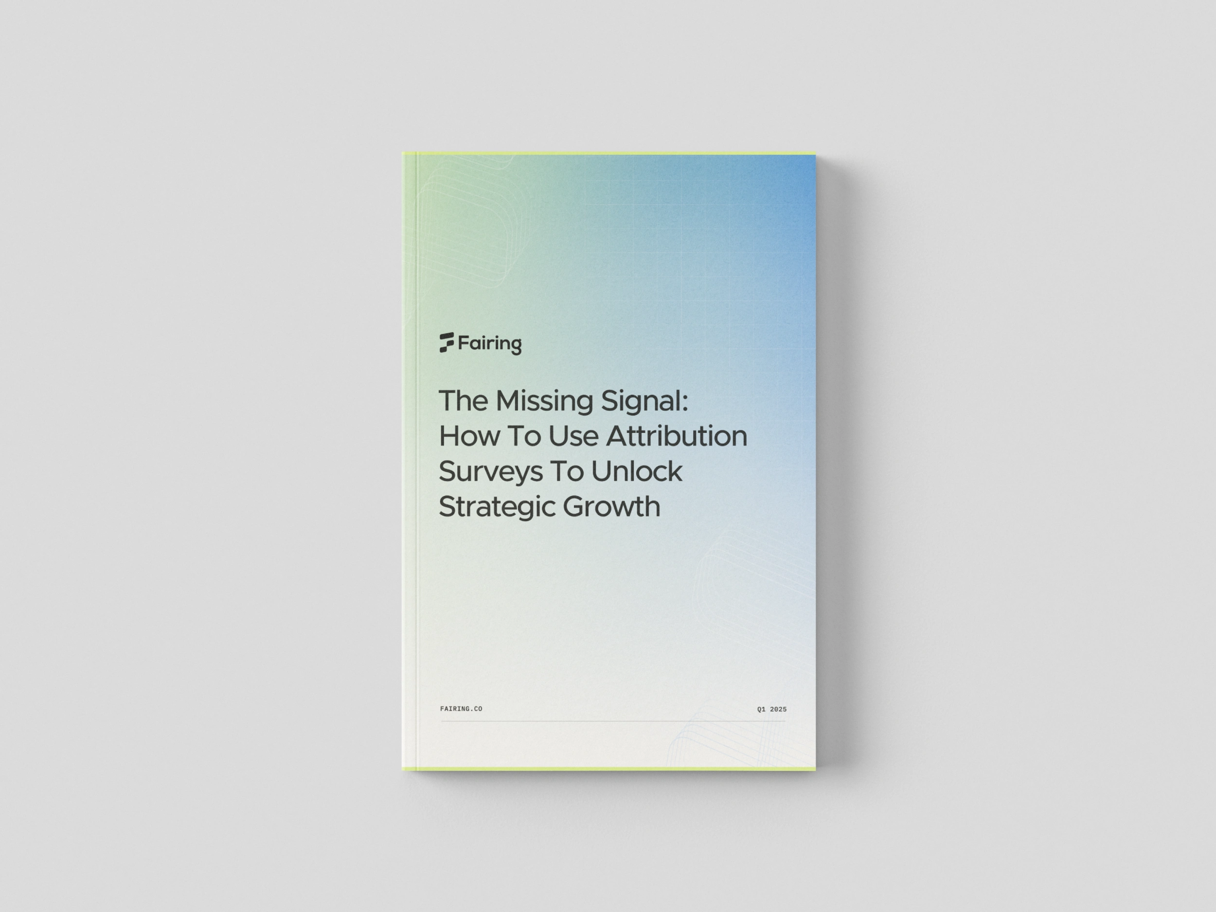 Cover - A Strategic Attribution White Paper