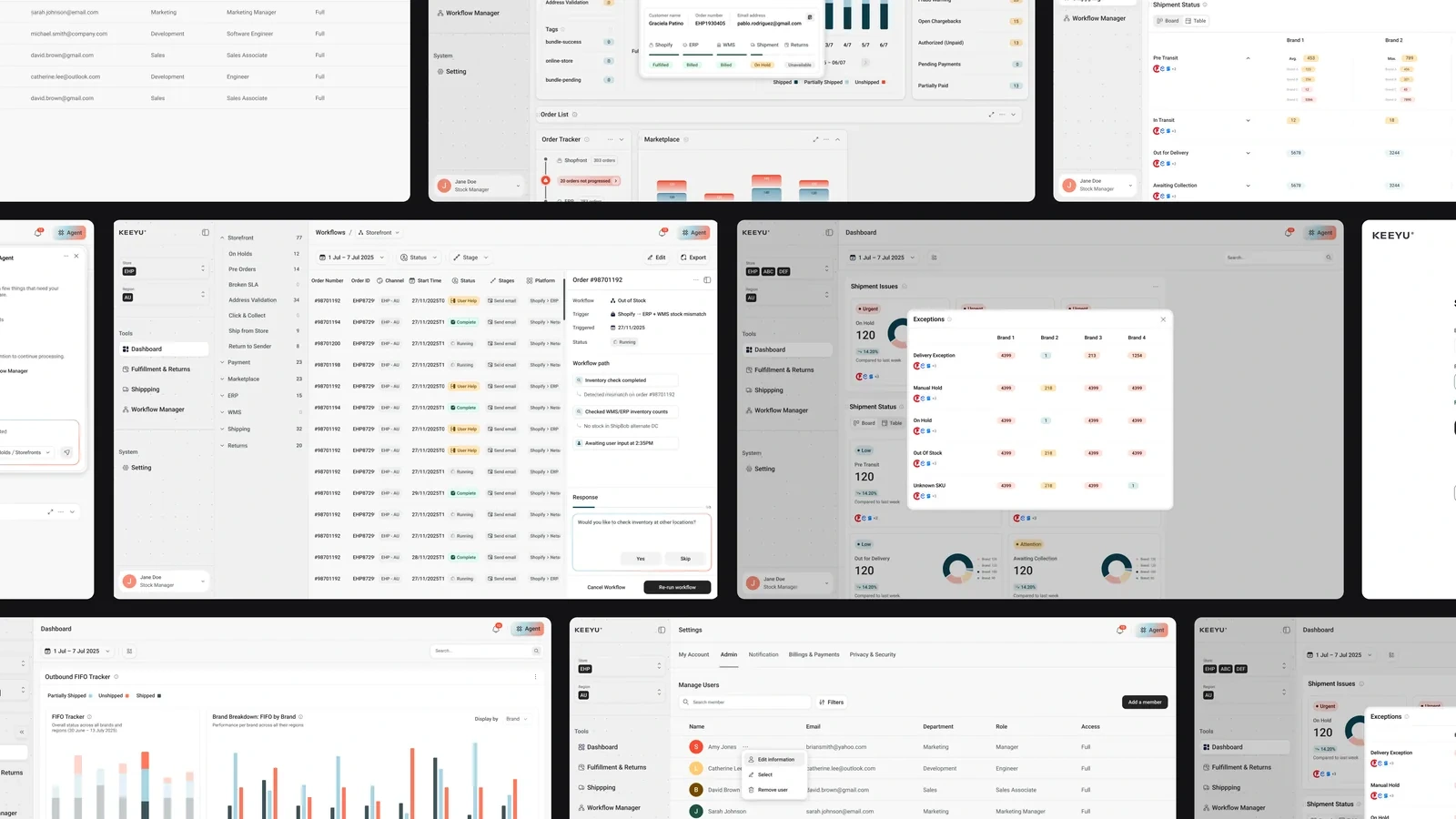 Platform pages
