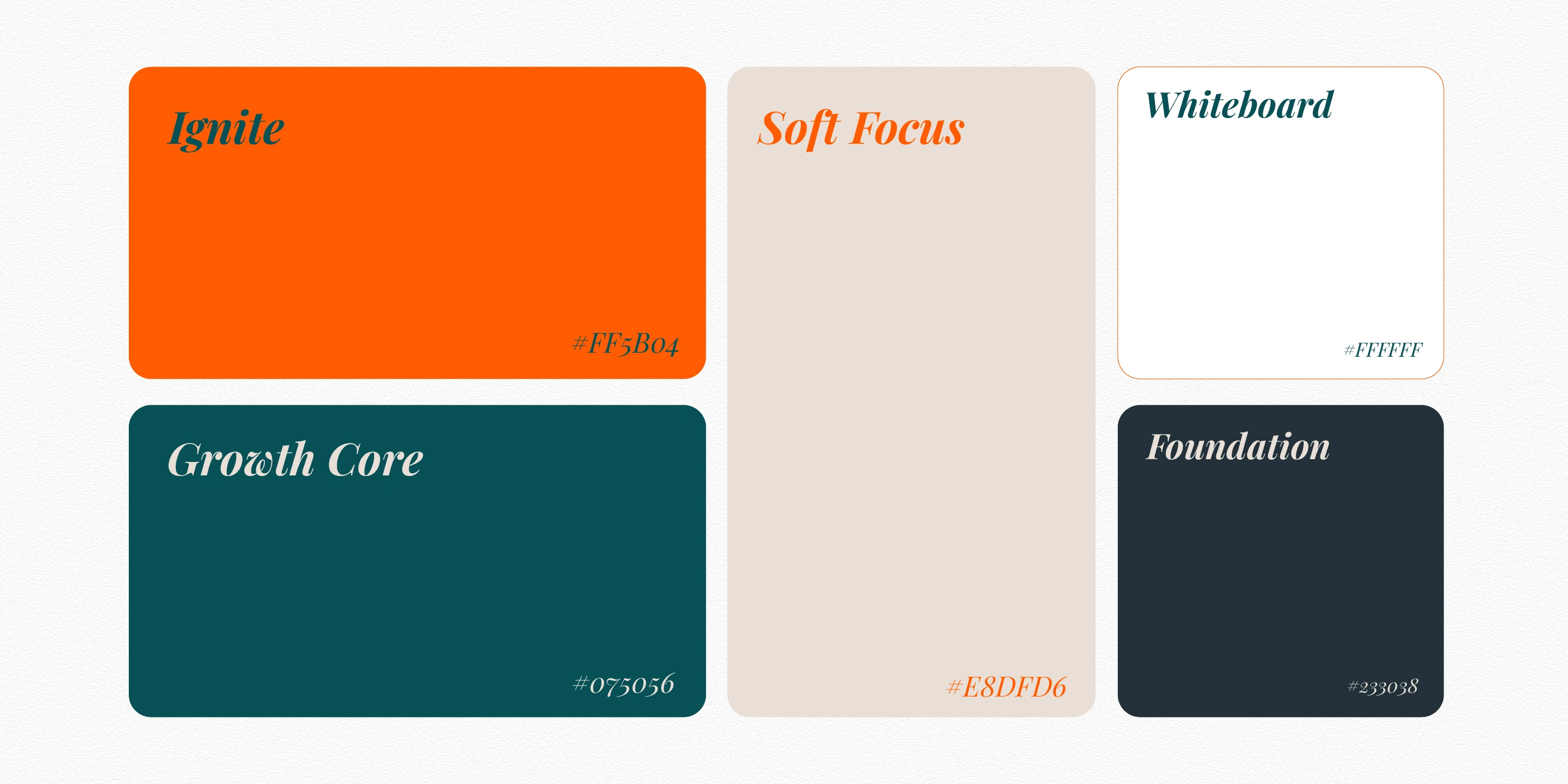 Thinkyard color palette