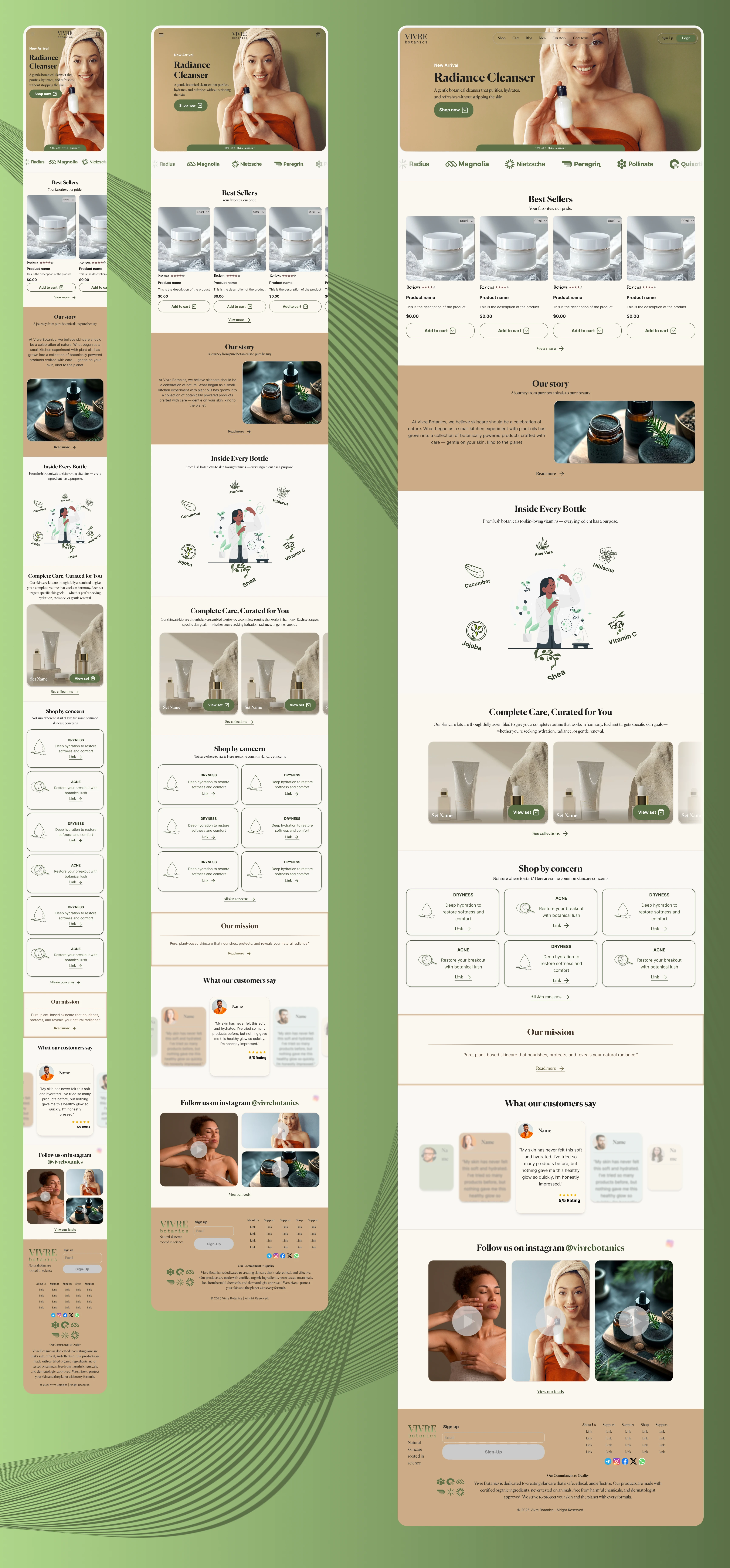 View across breakpoints