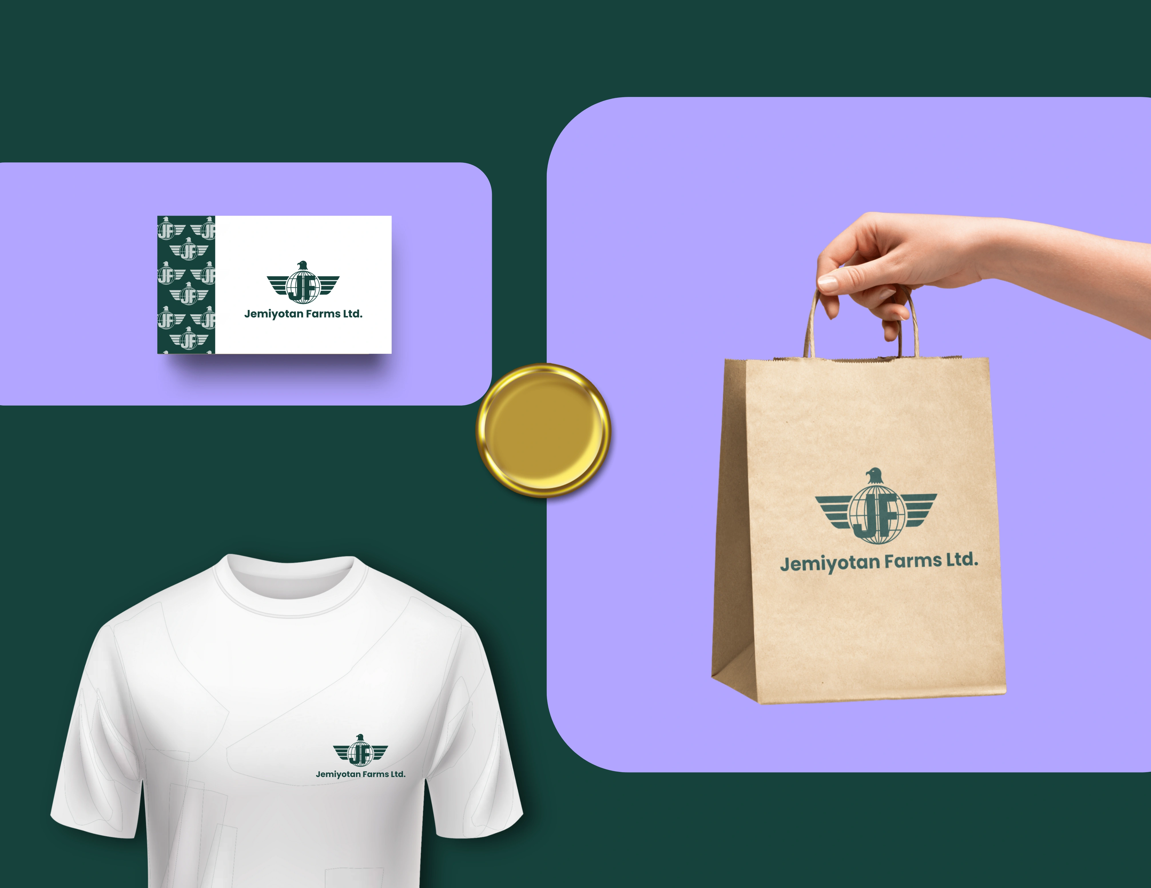 Logo on mockups 
