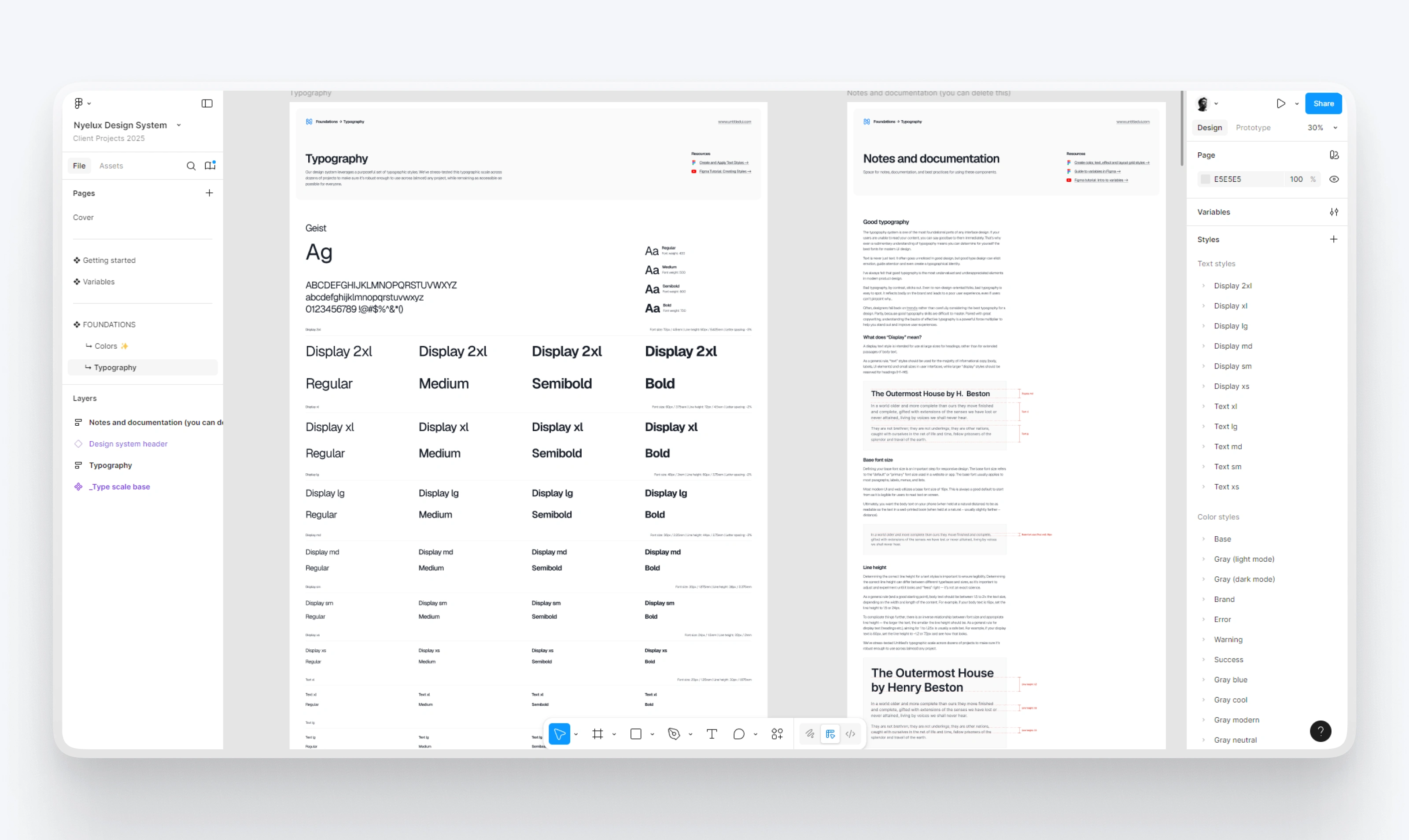 Typography System