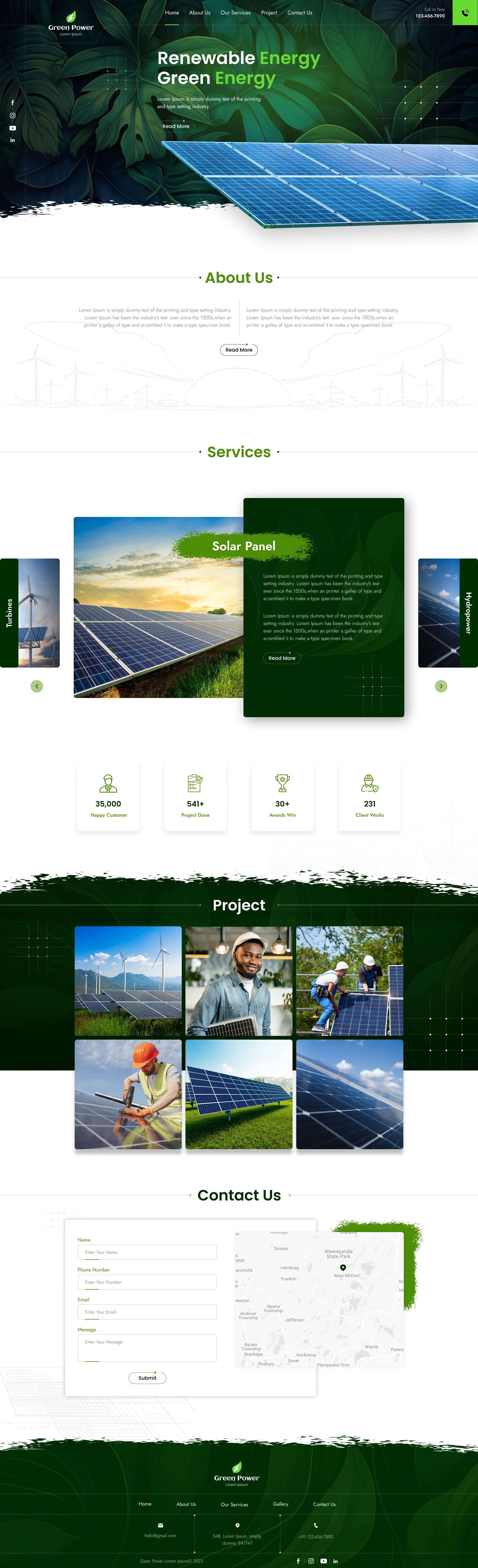 Solar Website Design And Development