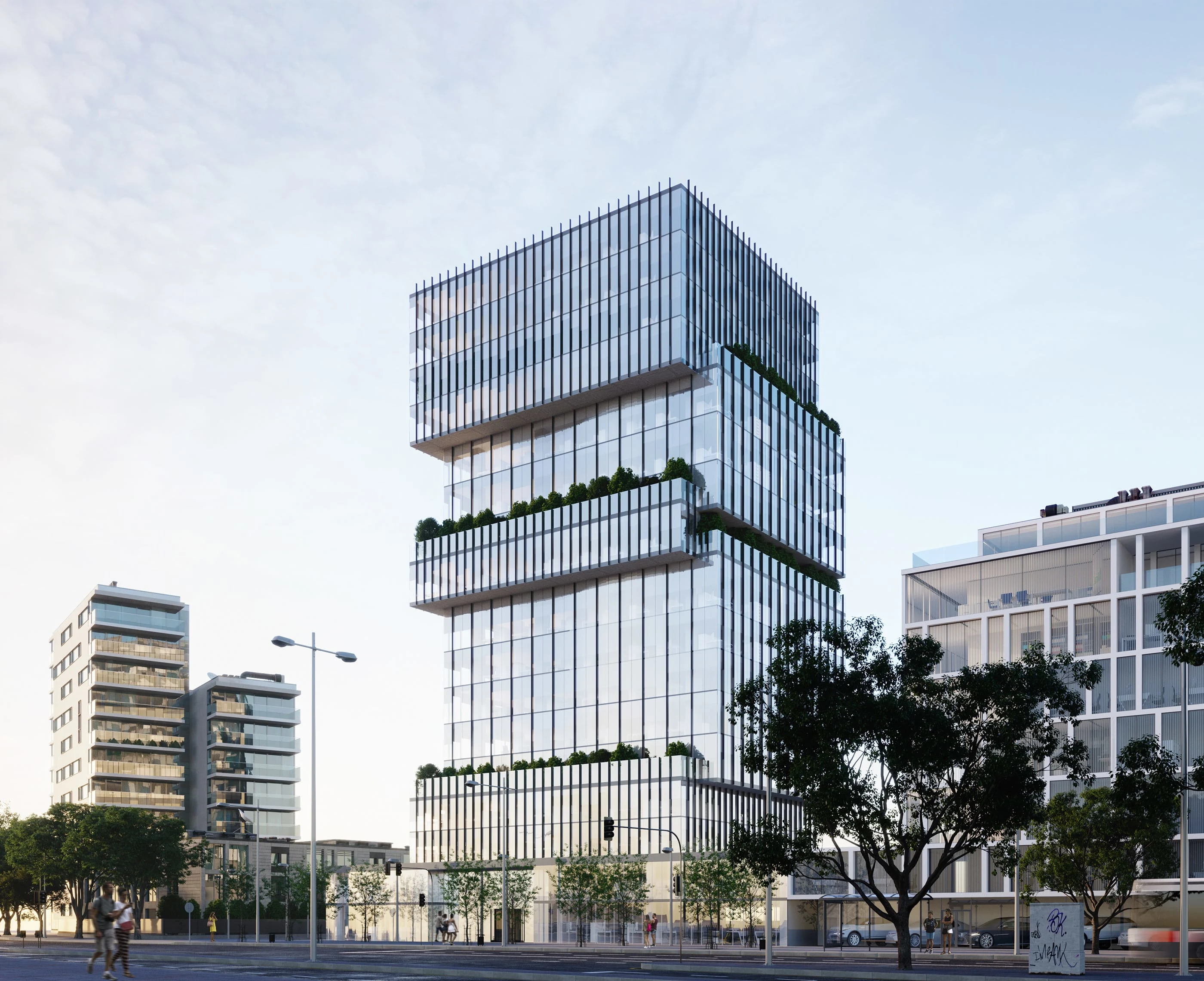 High Rise |Ultra- Realistic 3D Rendering
