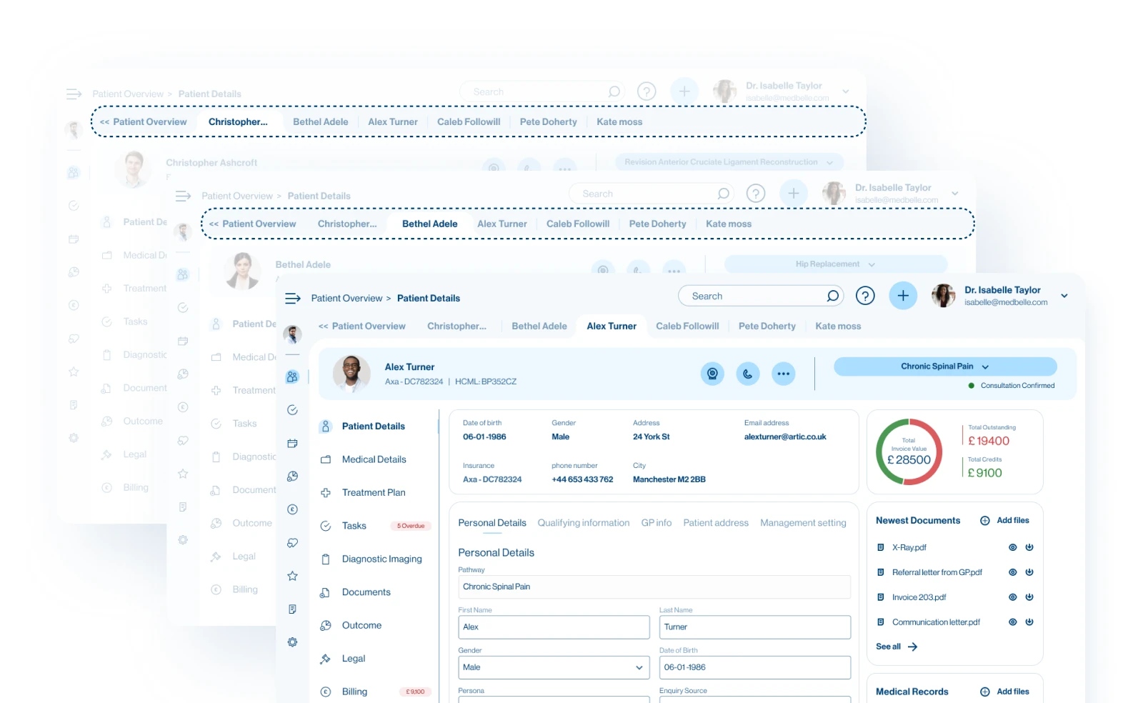 Multi-Patient Workflow
