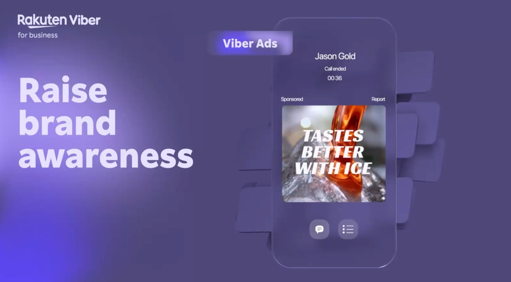 Marketing communication materials for Viber for Business