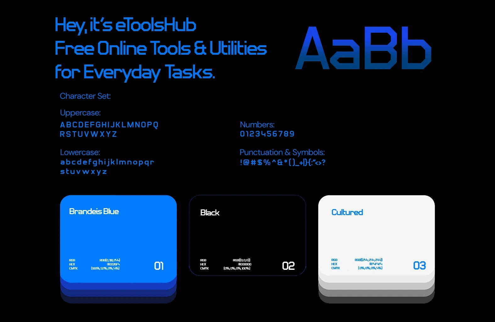 The language of clarity. Built for every screen. 