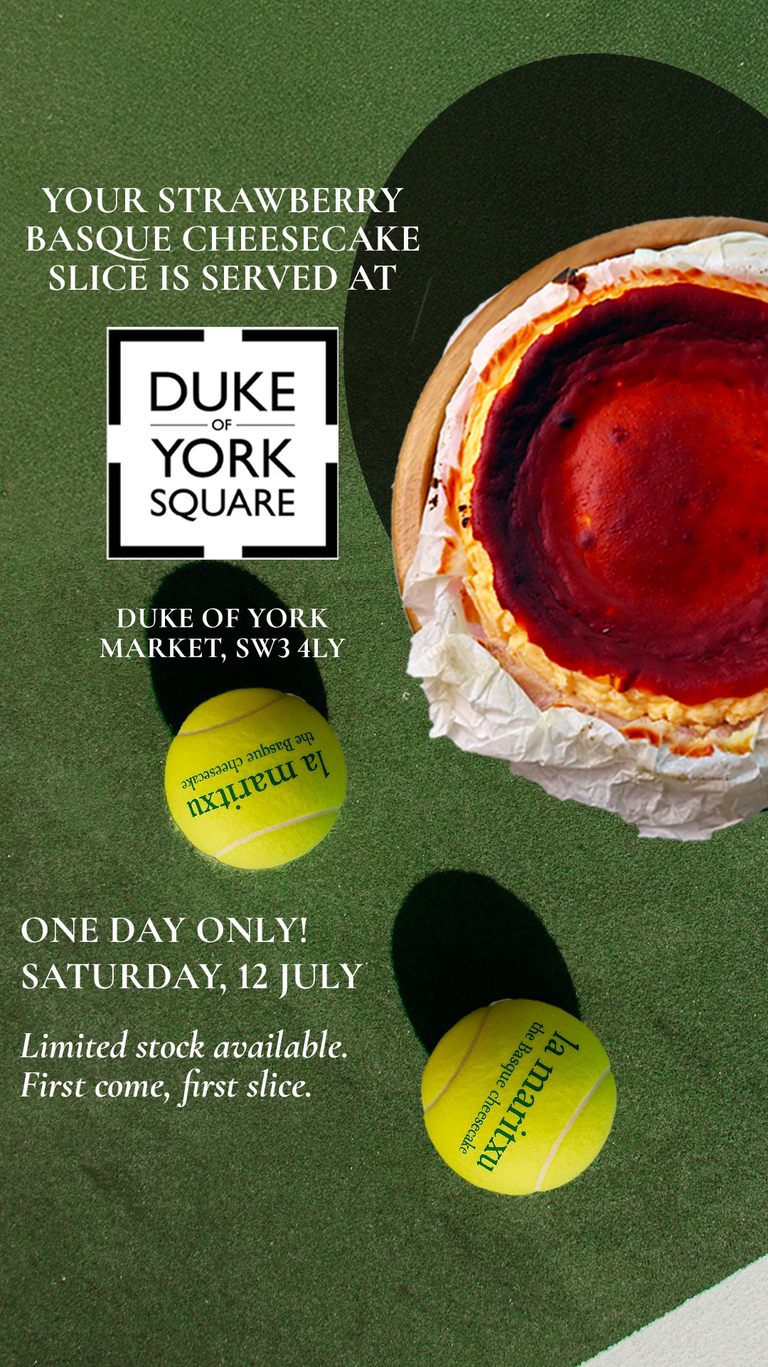 Strawberry flavour launch 