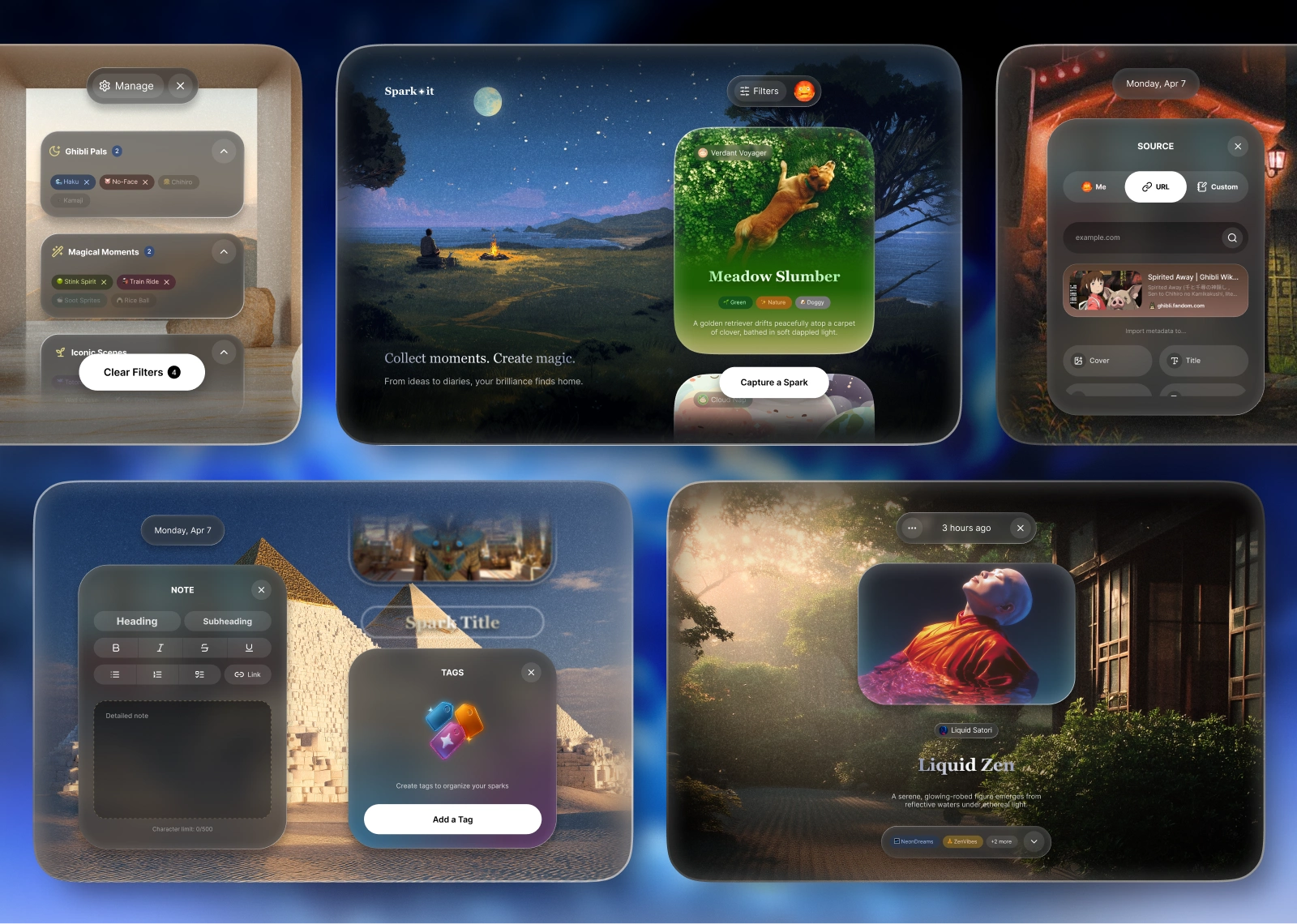 Featured App Screens