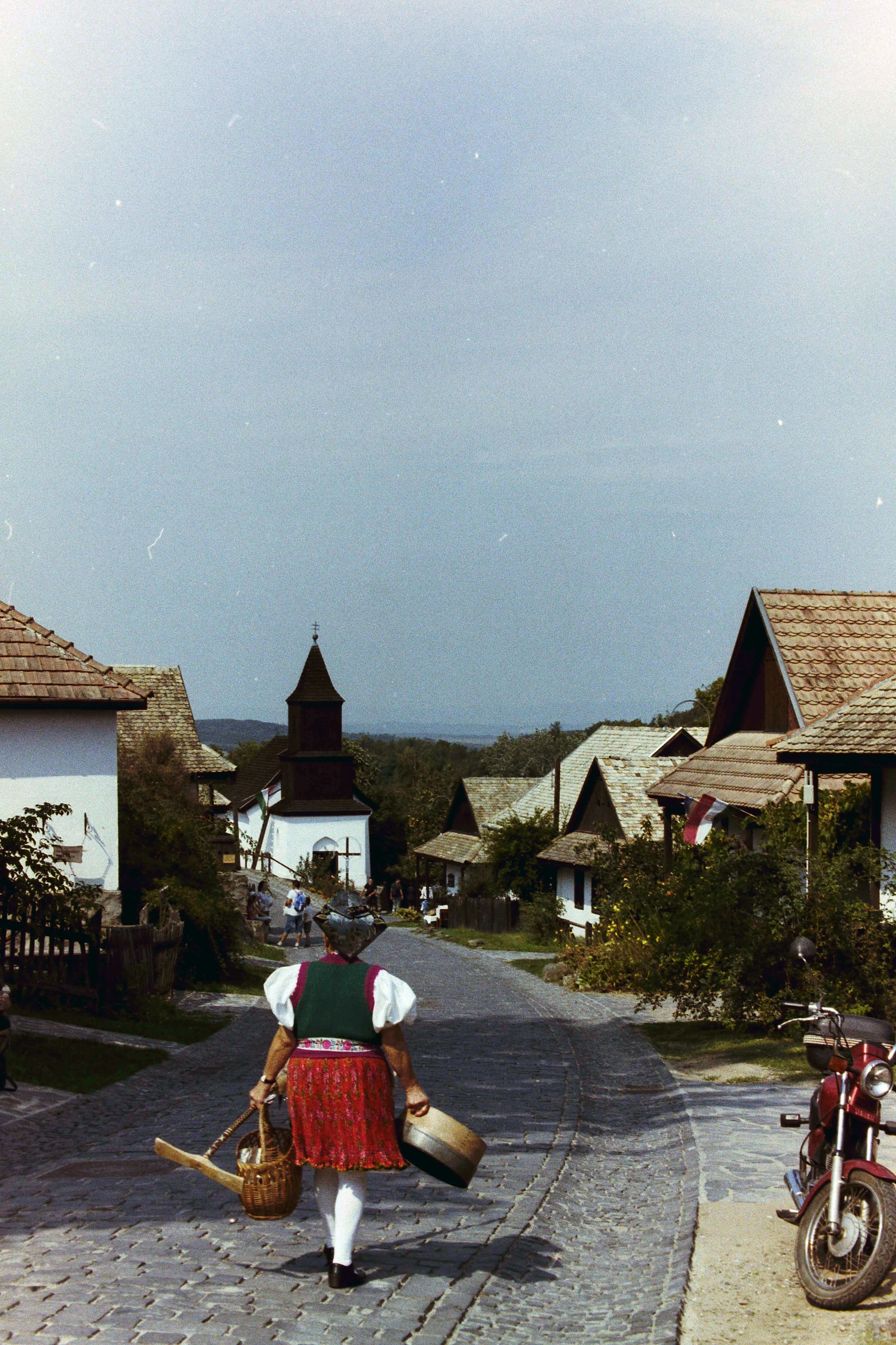 Hollókő, Hungary. August, 2018