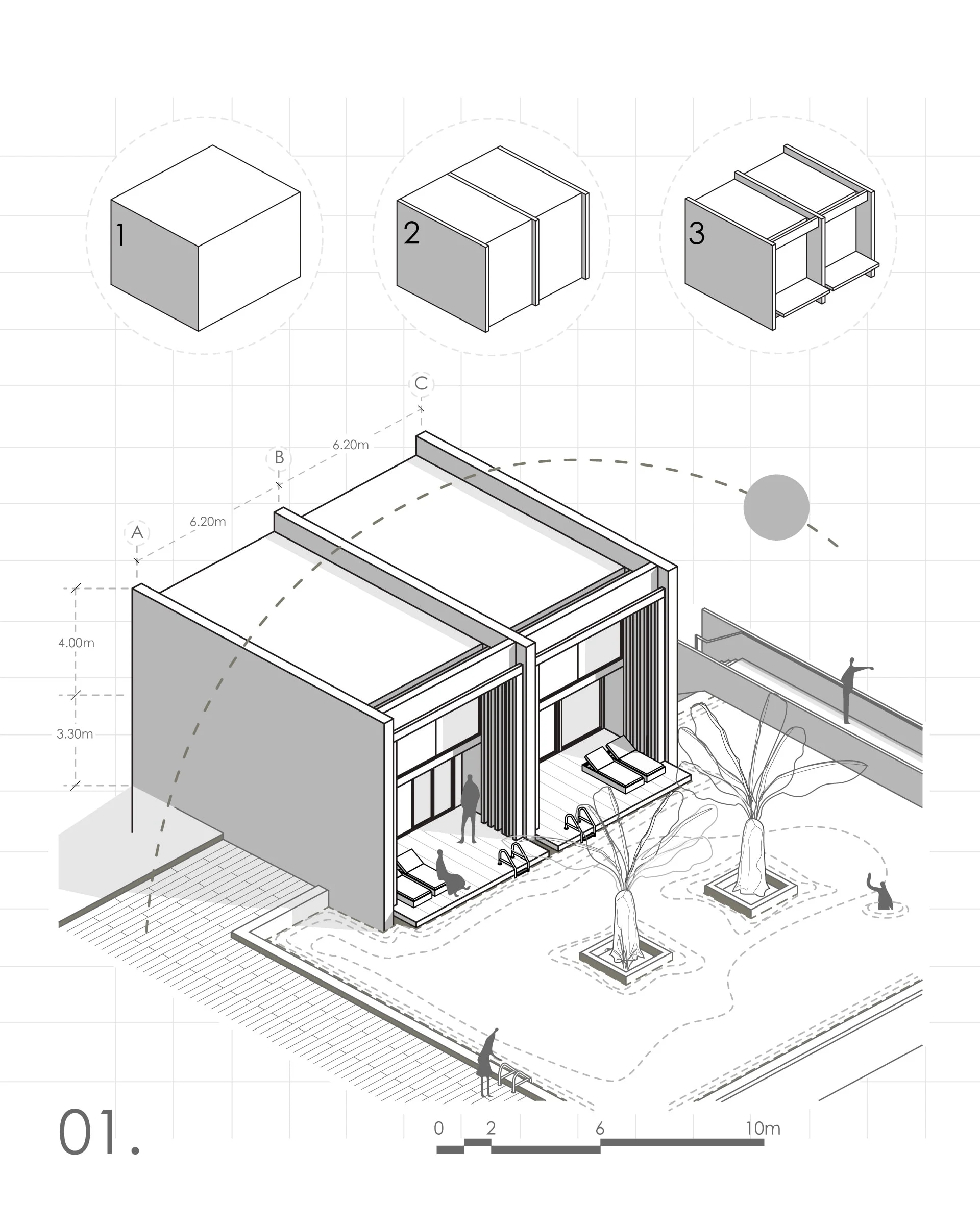 The module. Isometric view