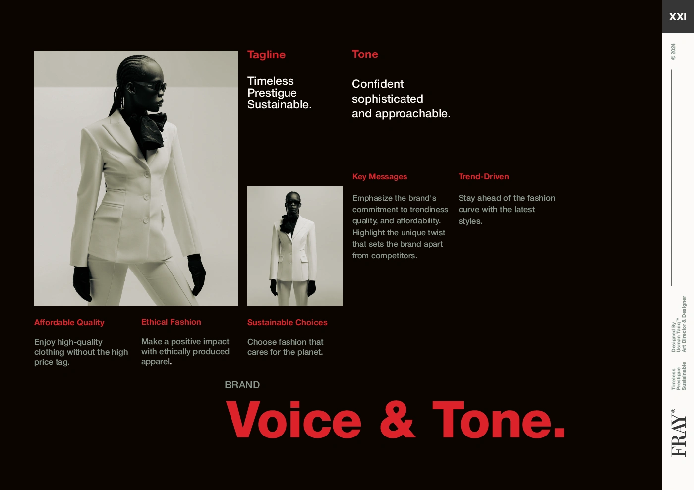 Fray Brand identity page 20