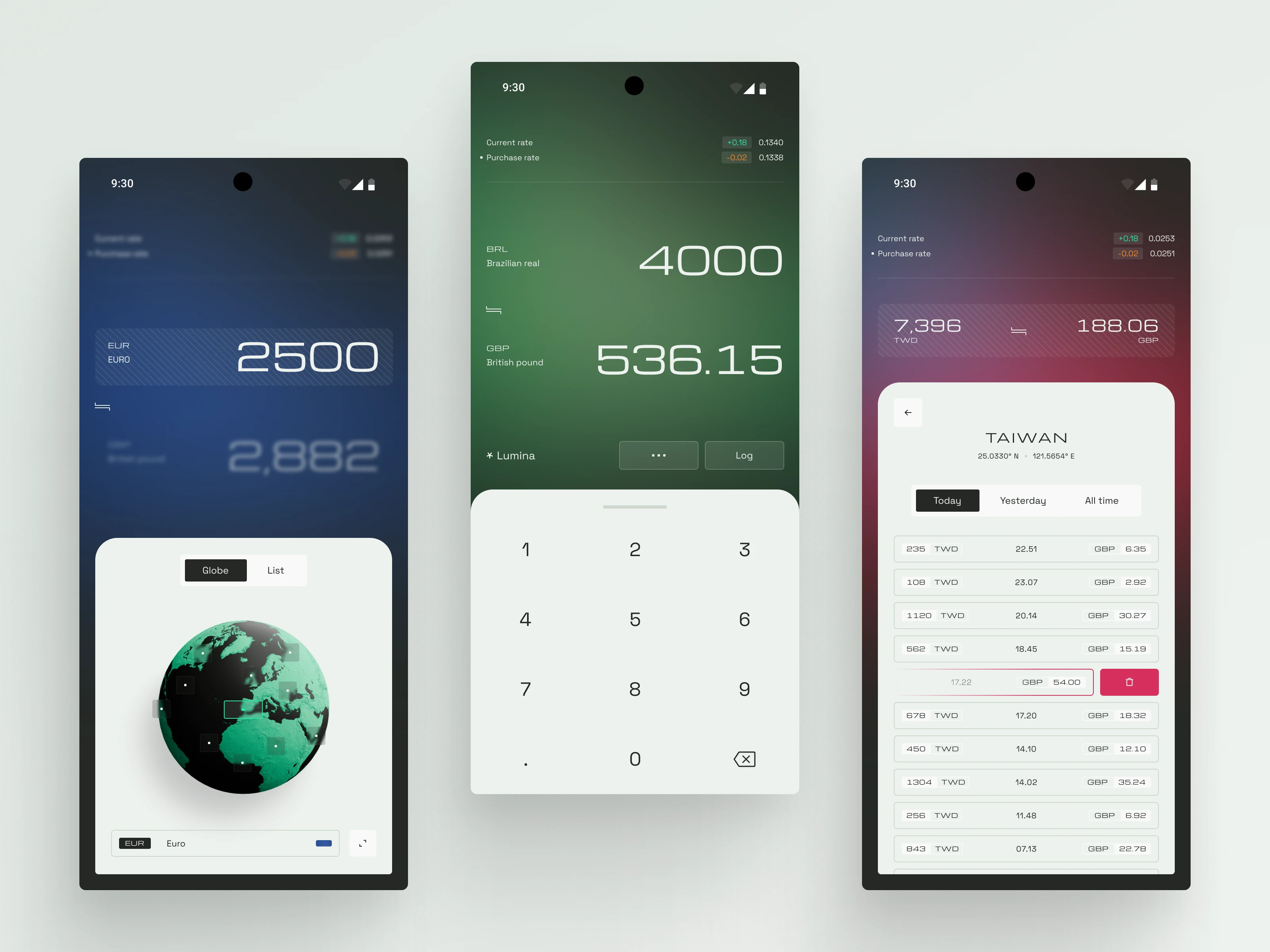 Lumina currency converter / Native app