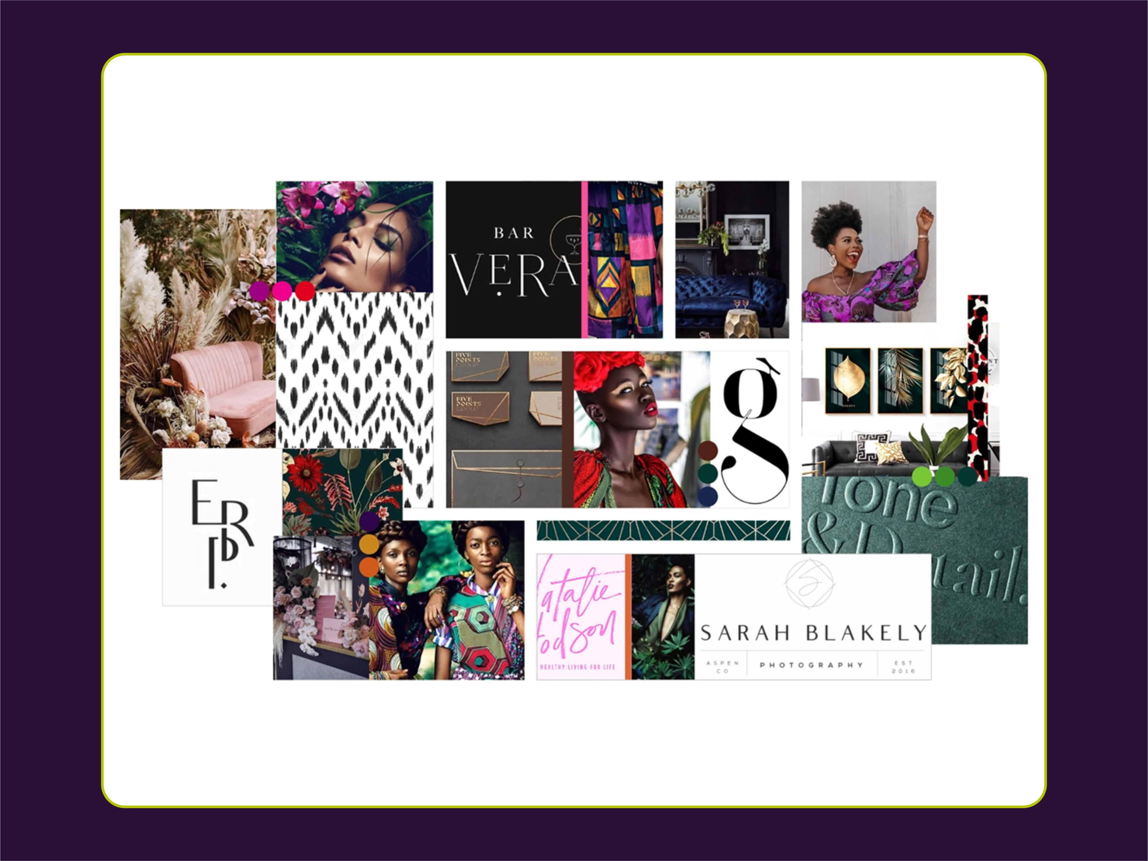 Project Vibe Board for Creative Direction