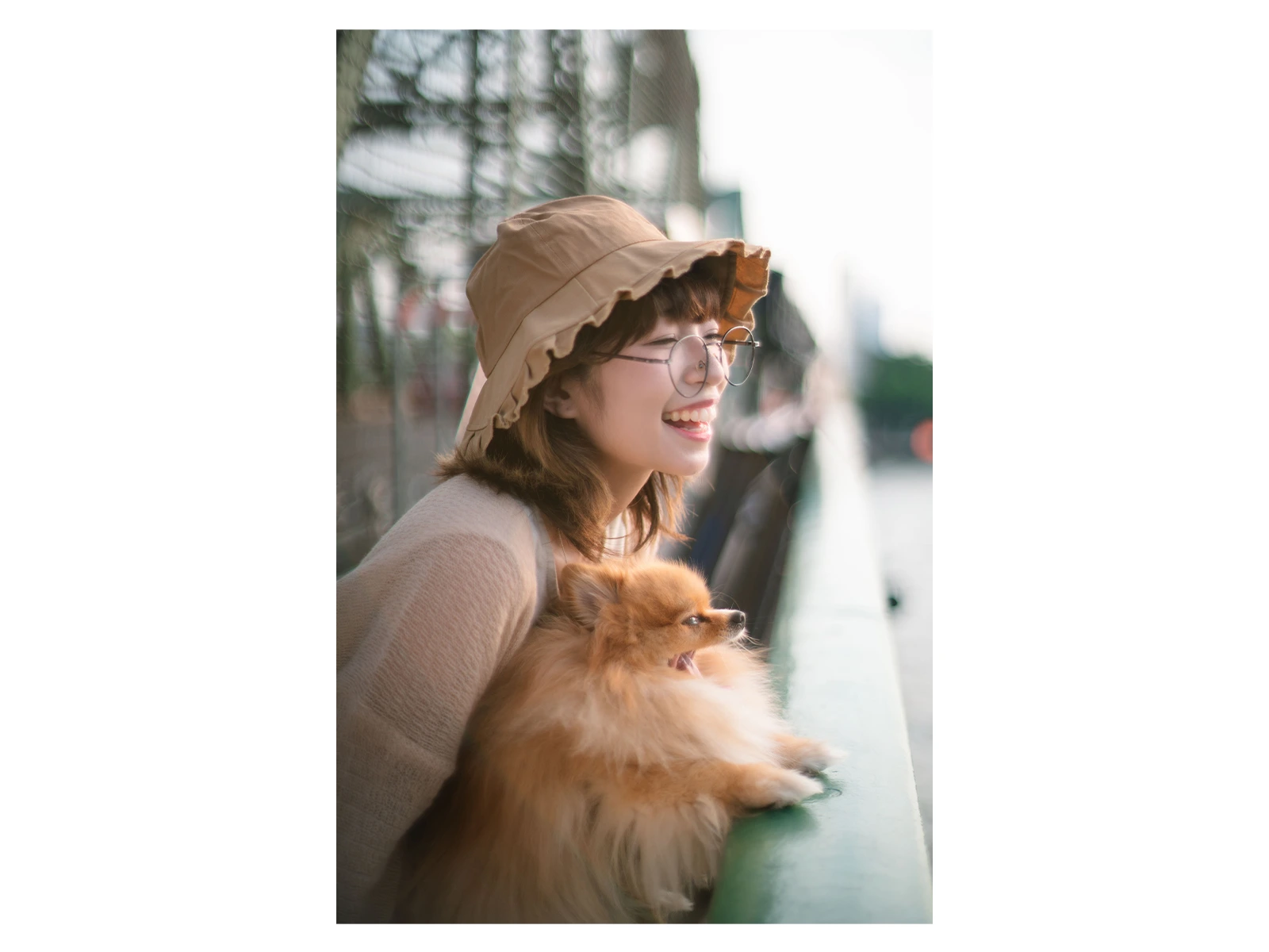 No styling — just her, and how she chose to wear it.