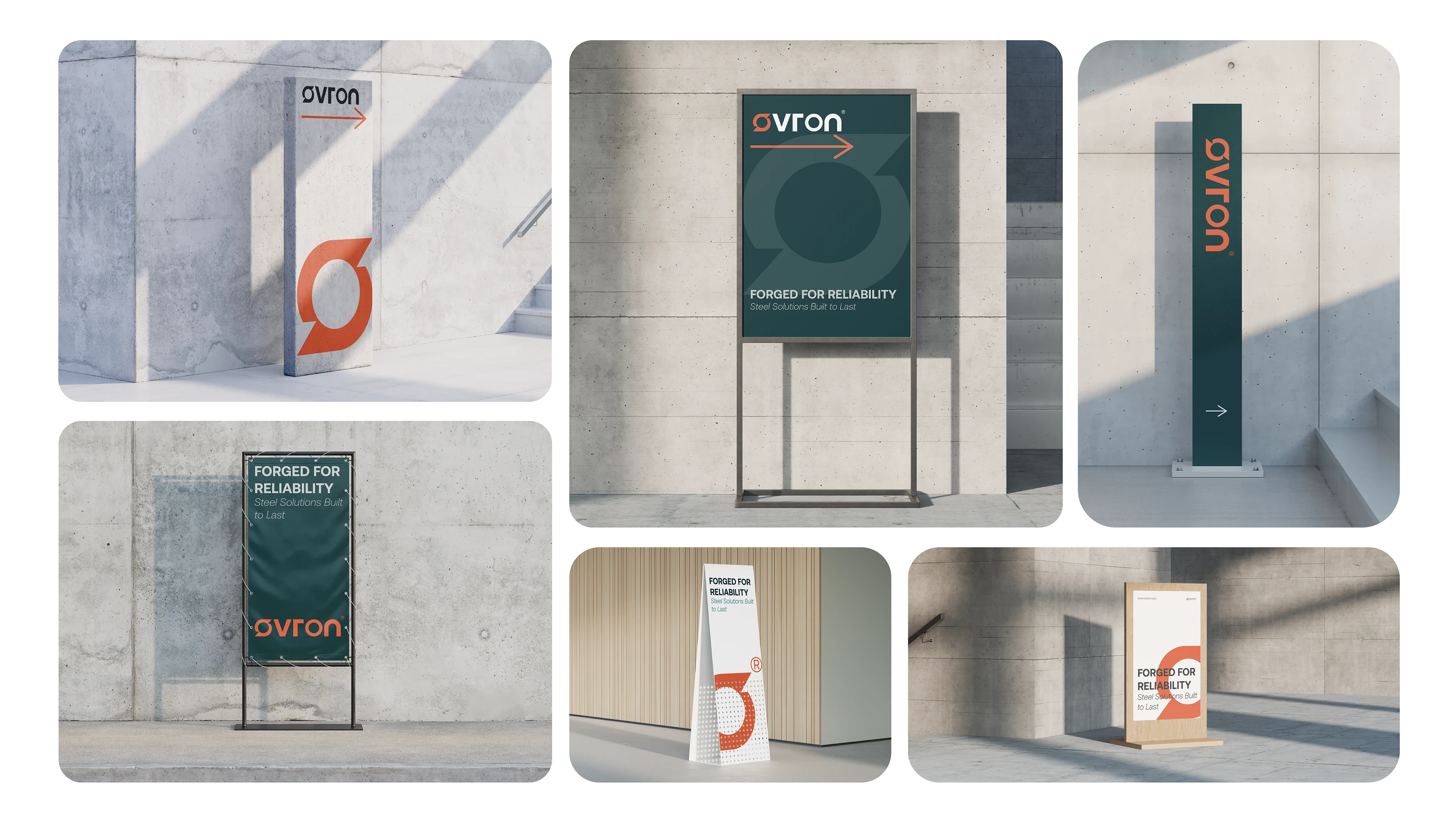 Ovron’s rebrand turned a traditional manufacturing company into a symbol of progress, showing that even in heavy industry, design can create emotion, trust, and purpose.