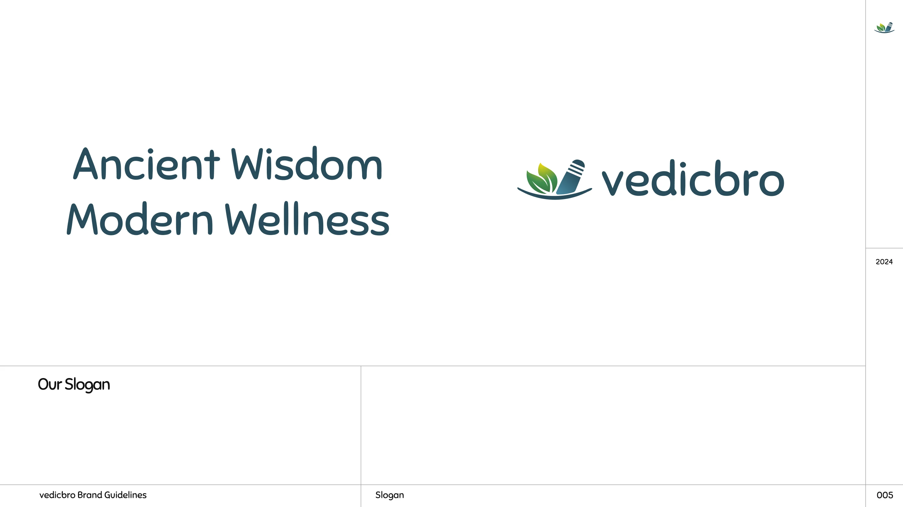 VedicBro Logo Design