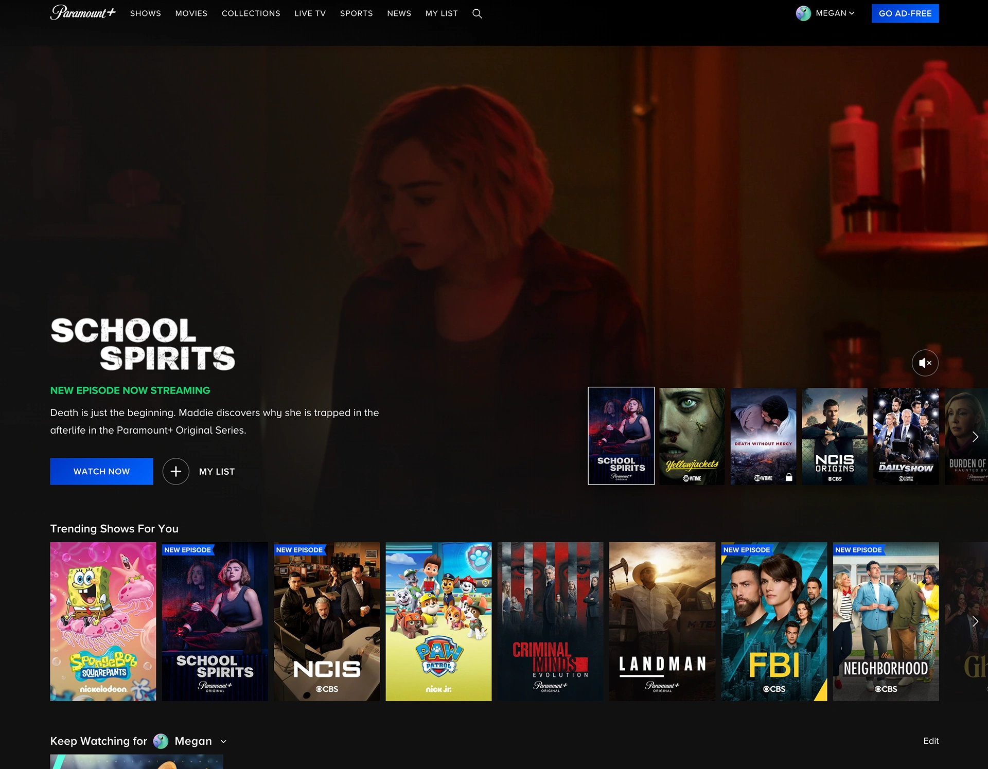 Marquee on web