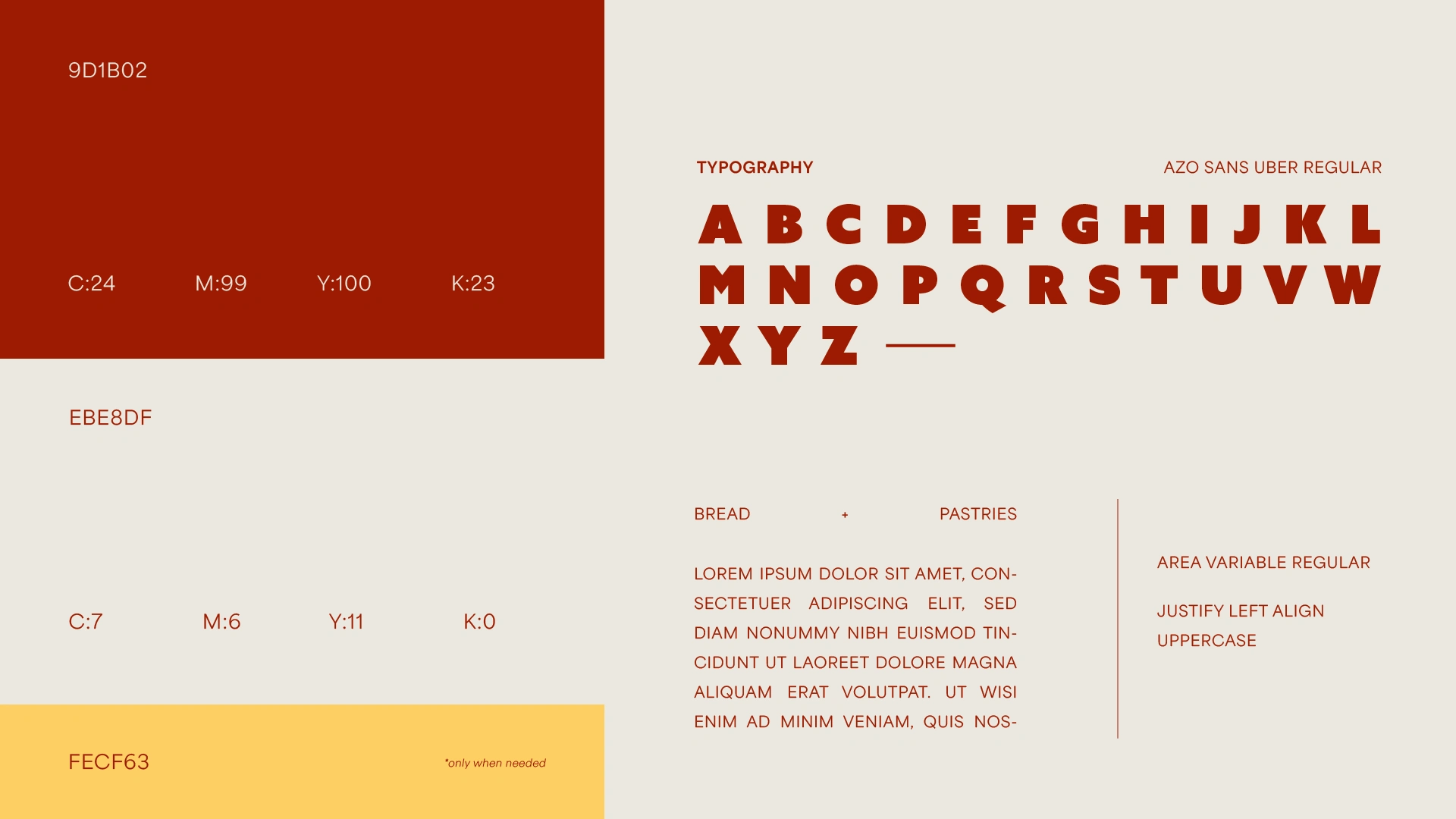Color Palette and Typography