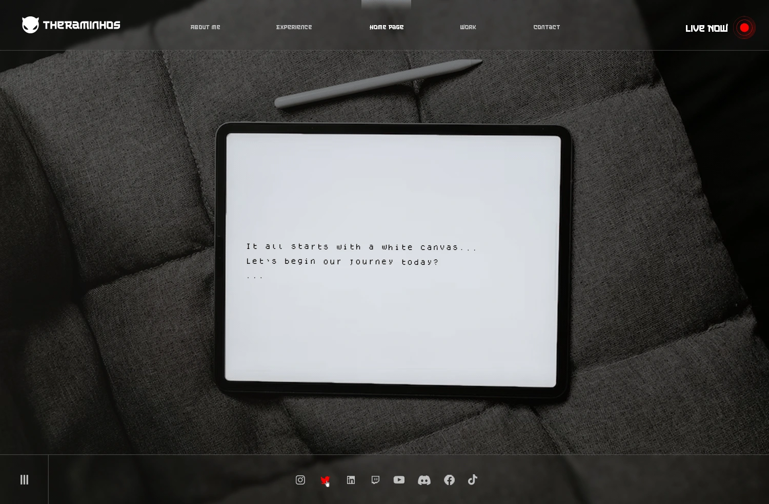 Website Homepage