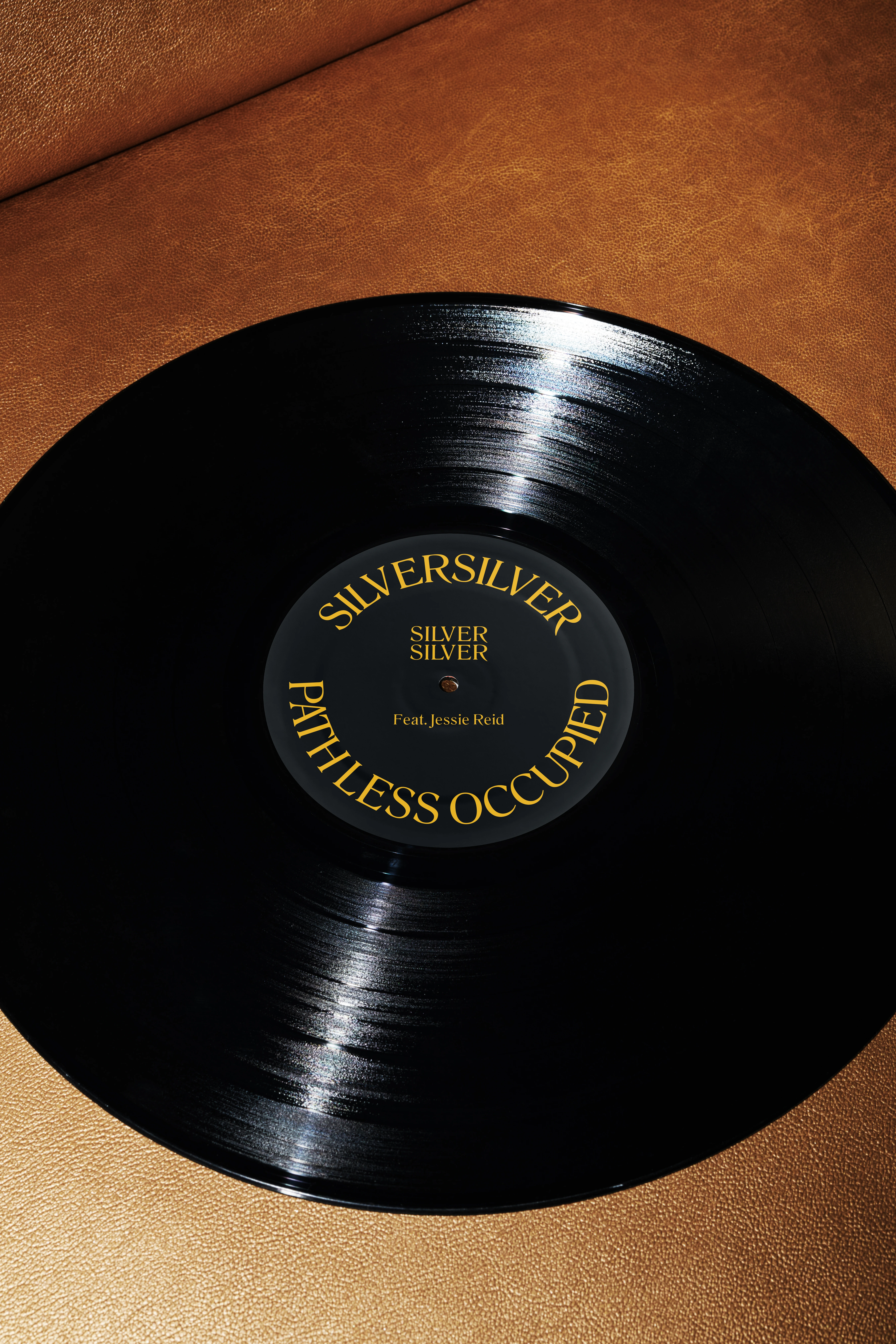 Vinyl record mockup