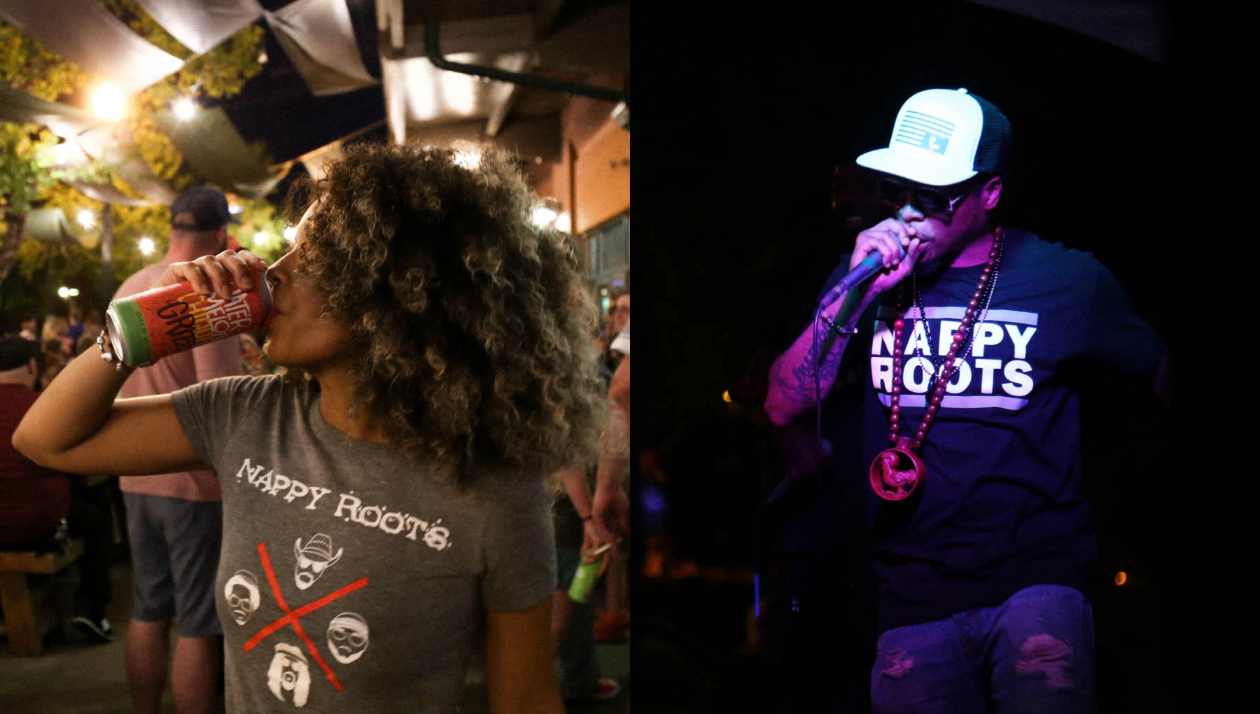 Nappy Roots collab launch event.