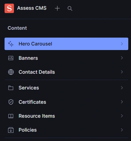 CMS -> Collections