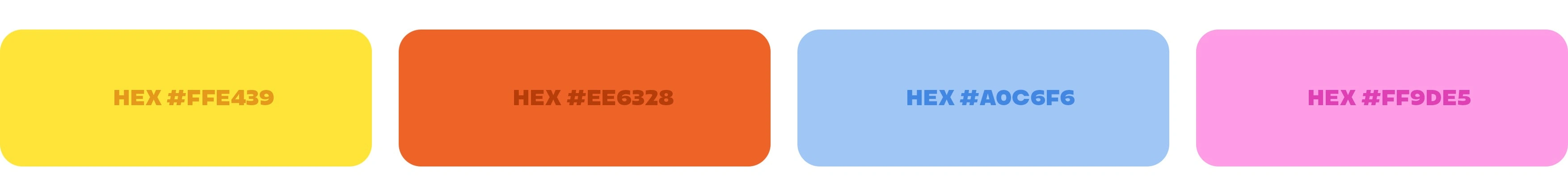 Primary Colour Palette