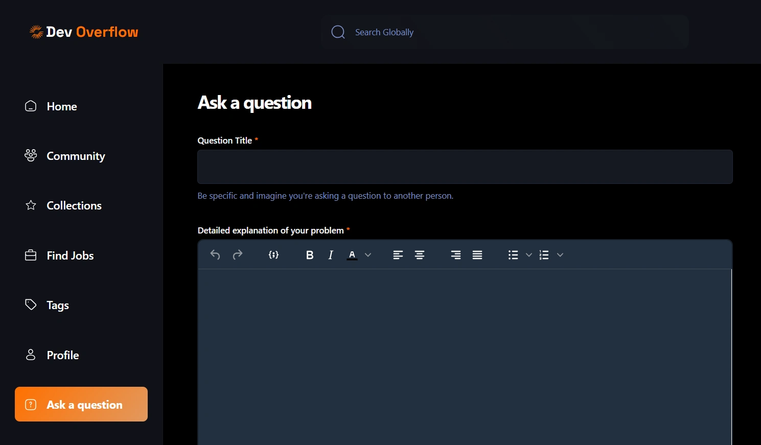 Ask Question