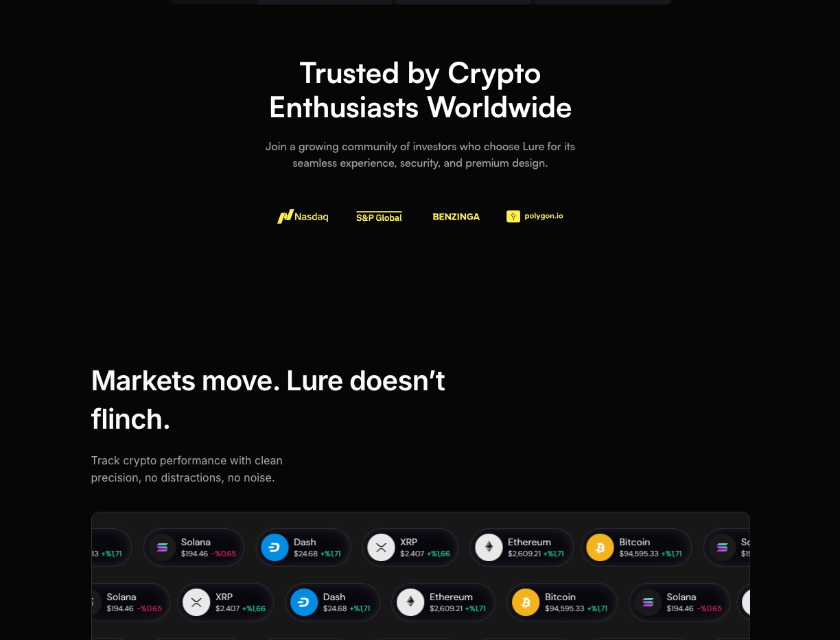 Trusted by Crypto Enthusiasts Worldwide