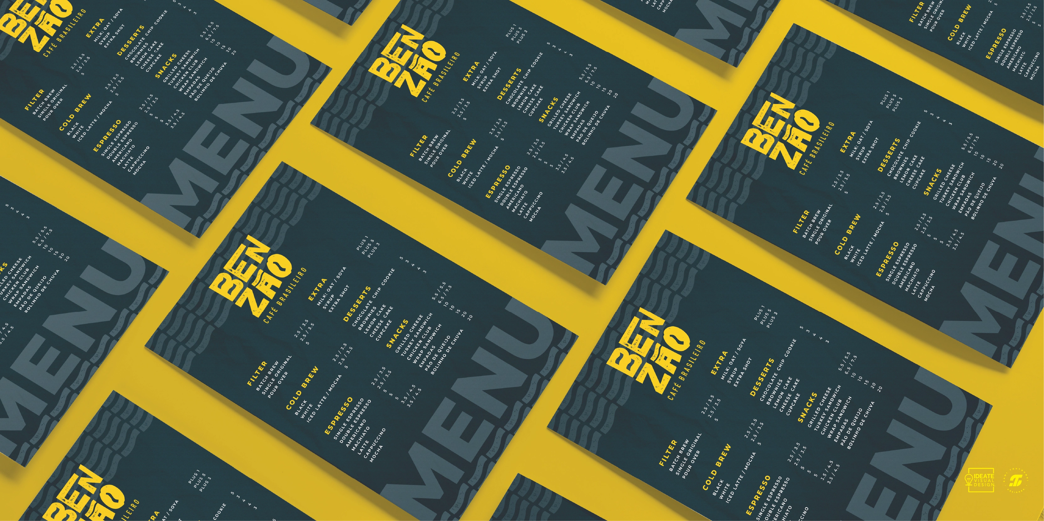 Menu Design Mockup