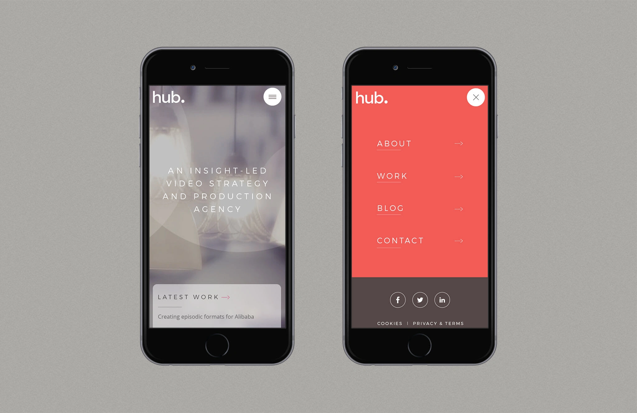 Web Design - UI - Mobile View