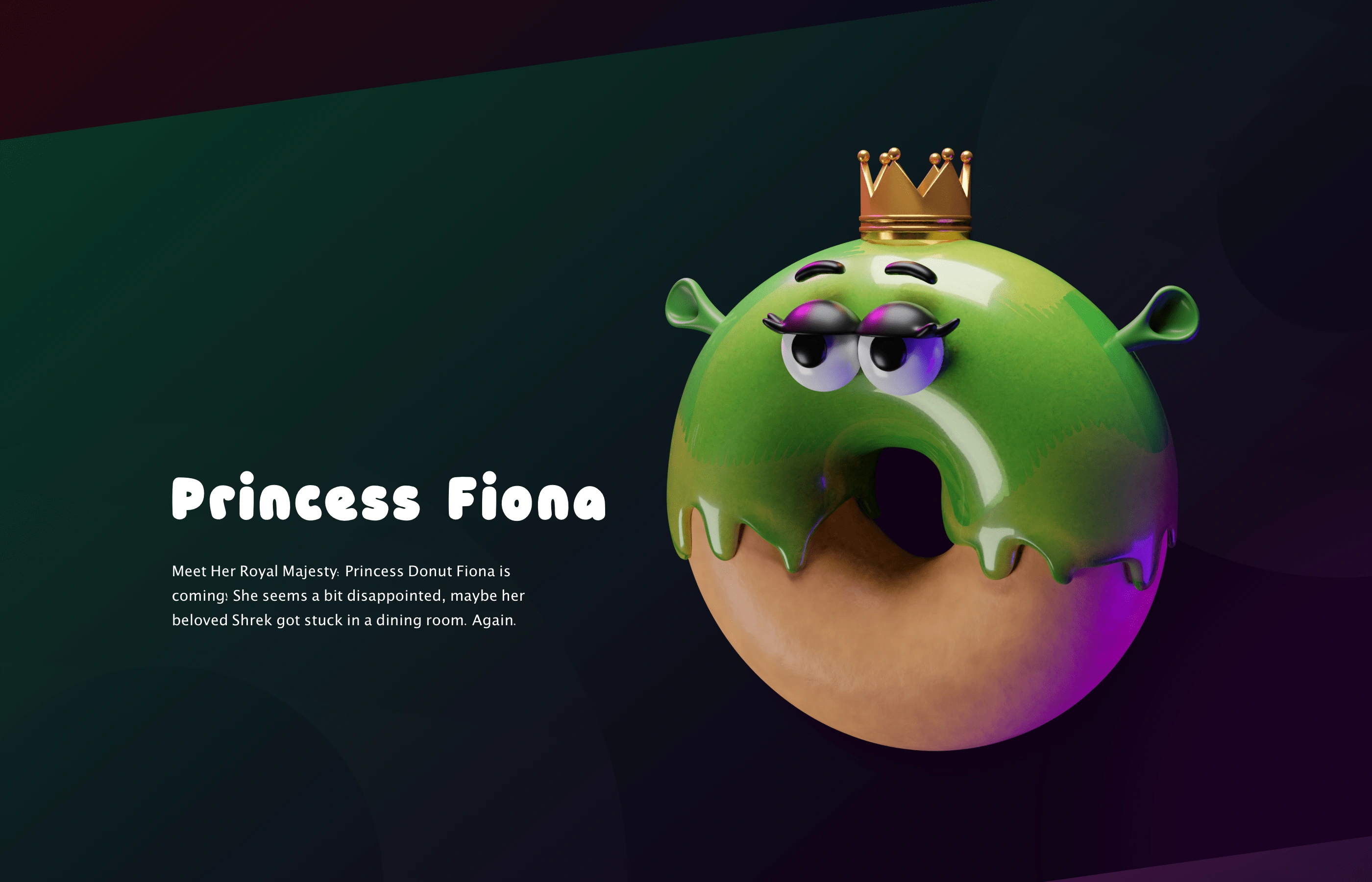 The collection was designed to feel fun and collectible, with each donut having a unique personality and visual twist.