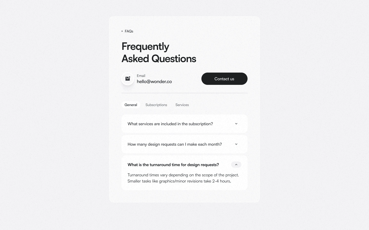FAQs