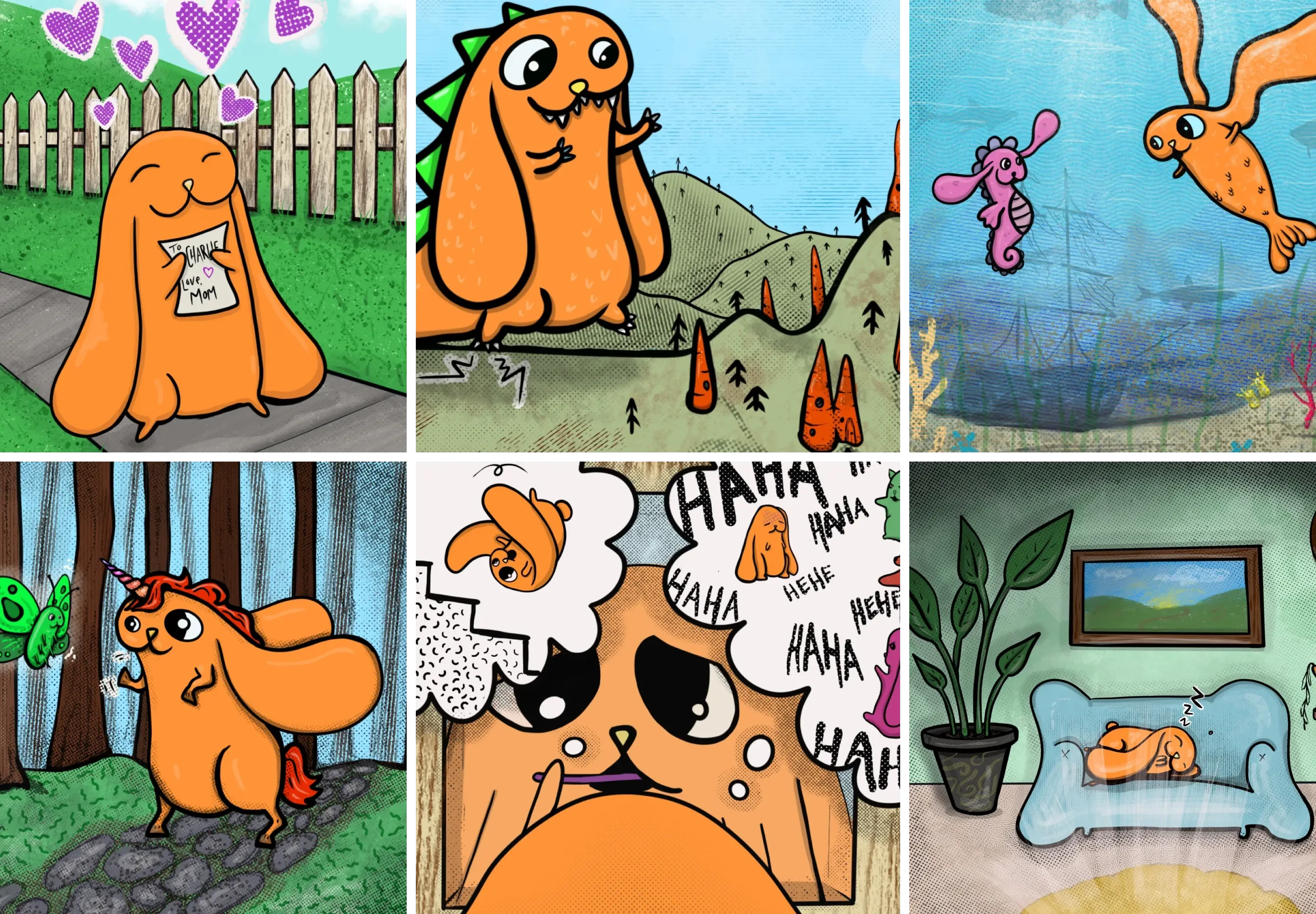 My favorite was the unicorn - it still makes me laugh for some reason.