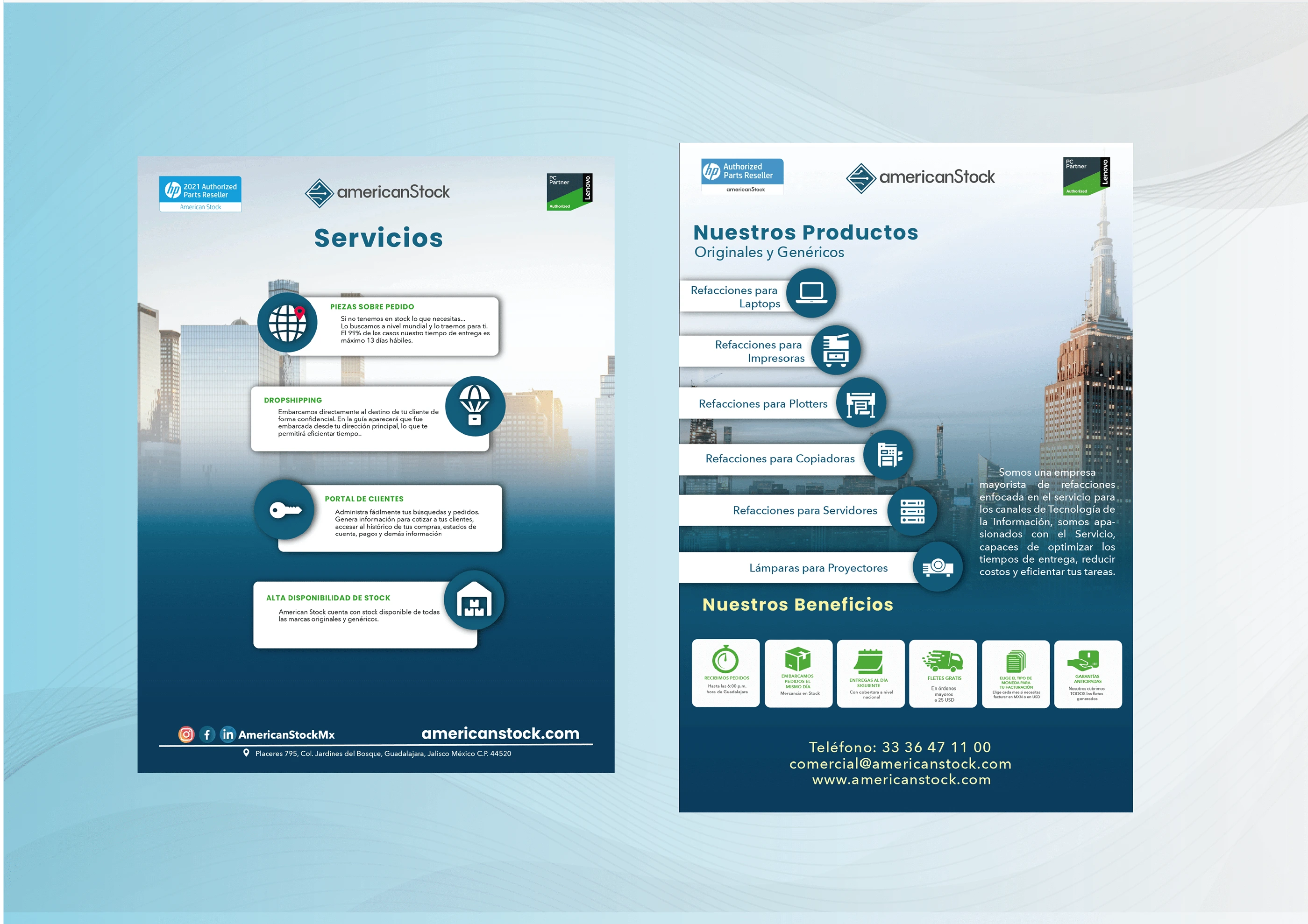 Flyers for events