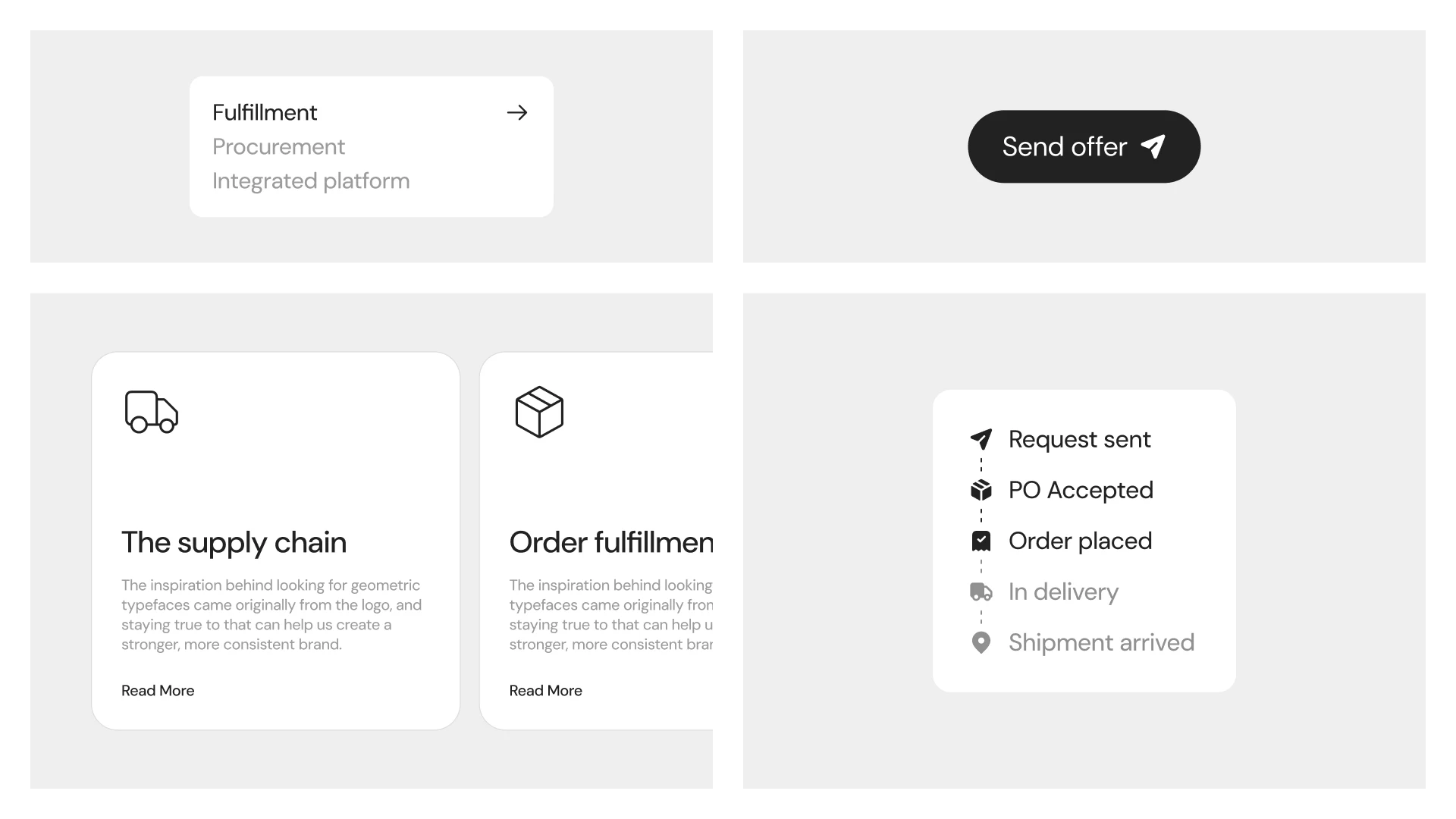 Digital interface elements
